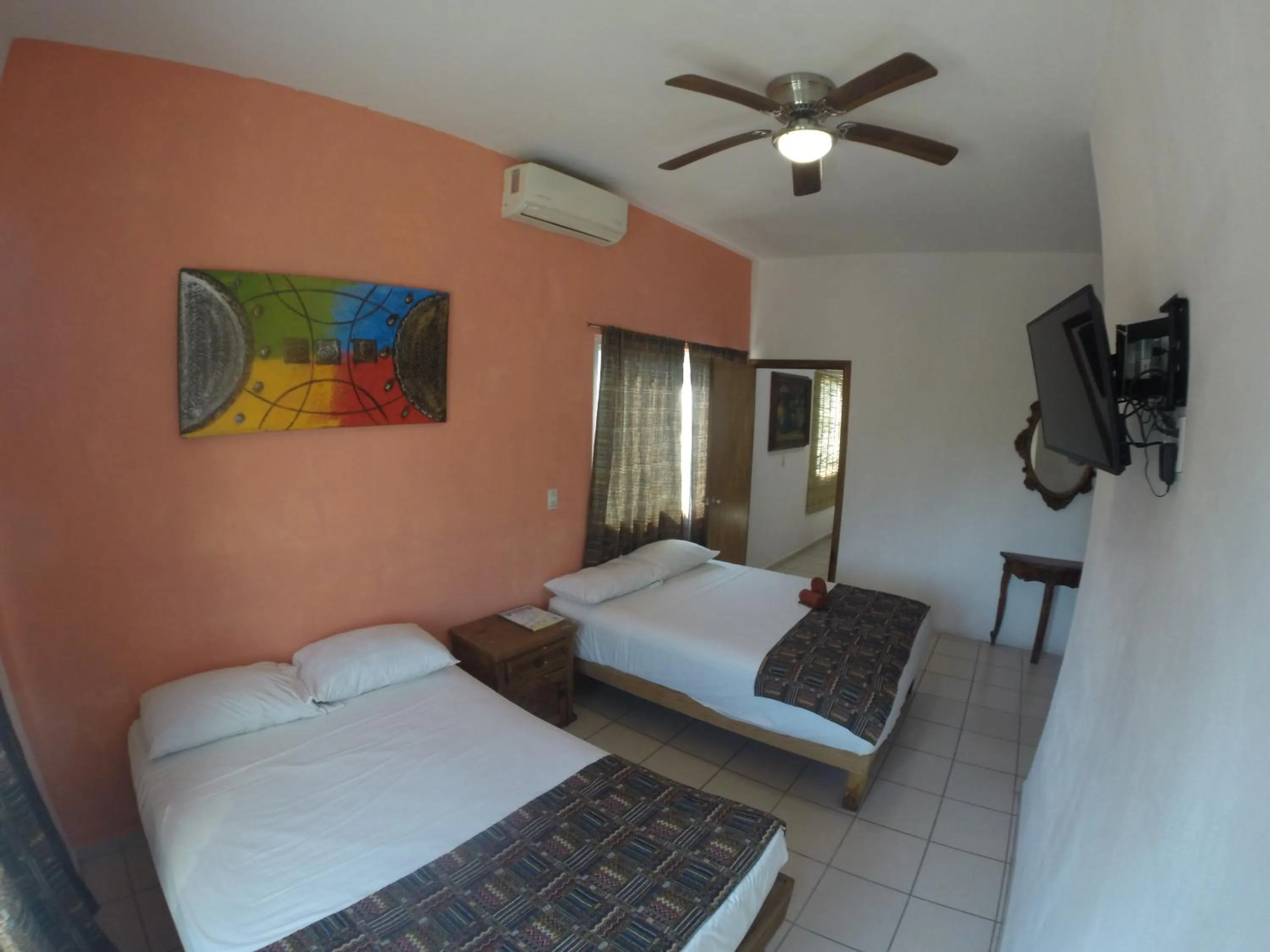 Bedroom, Bed in Kiramar los Peyotes