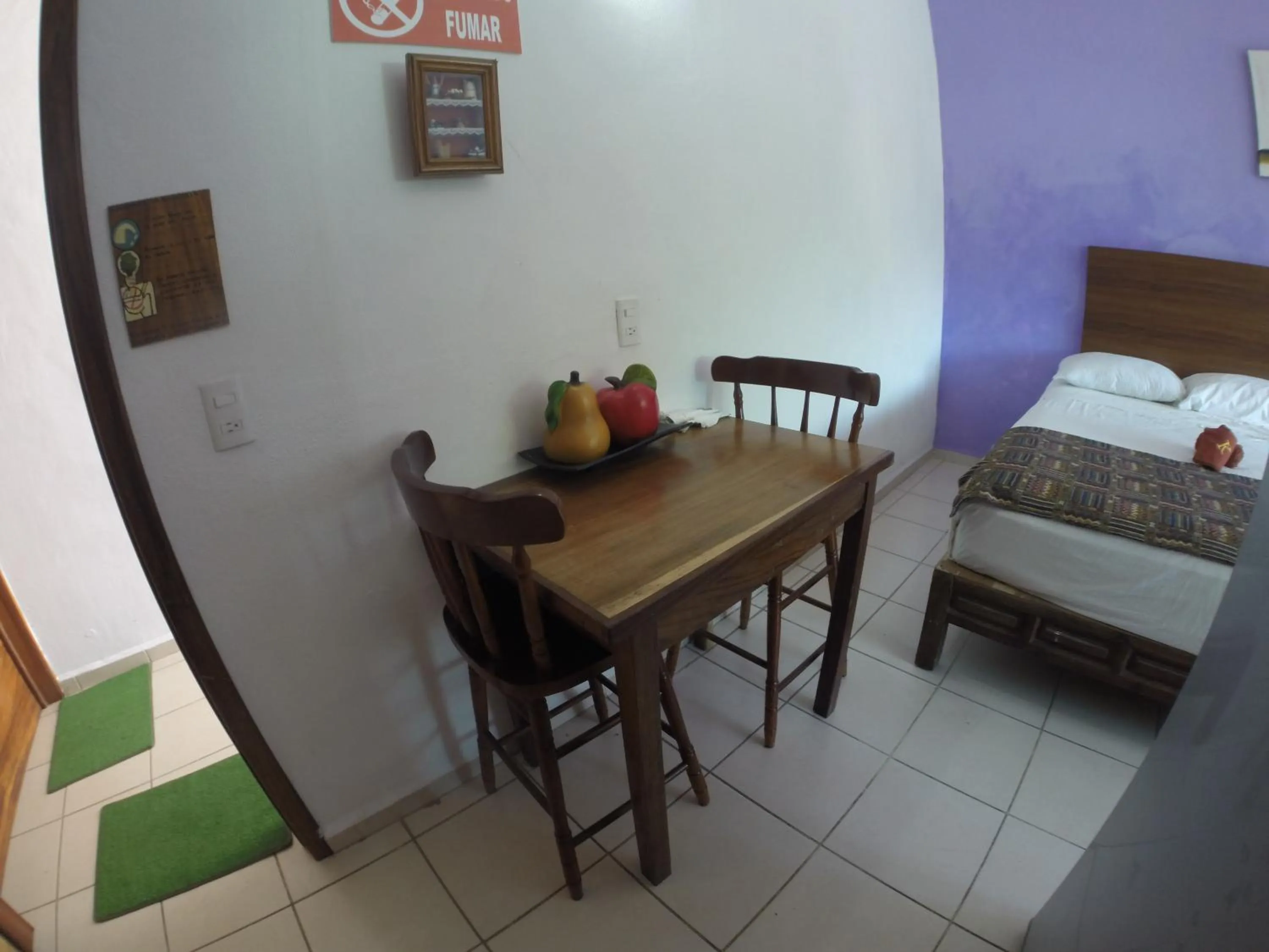 Dining area, Bed in Kiramar los Peyotes