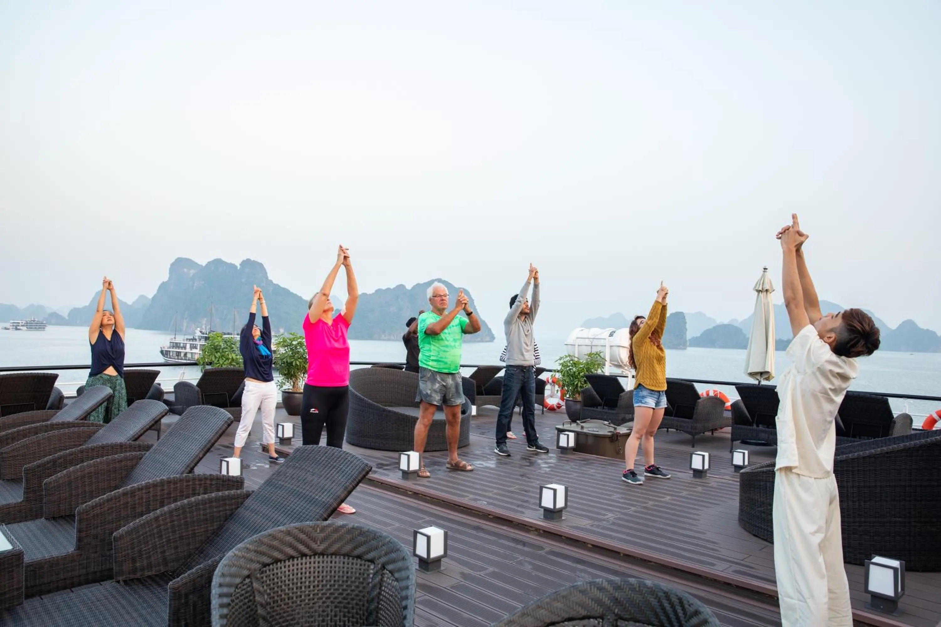 Guests in Stellar of the Seas Cruise