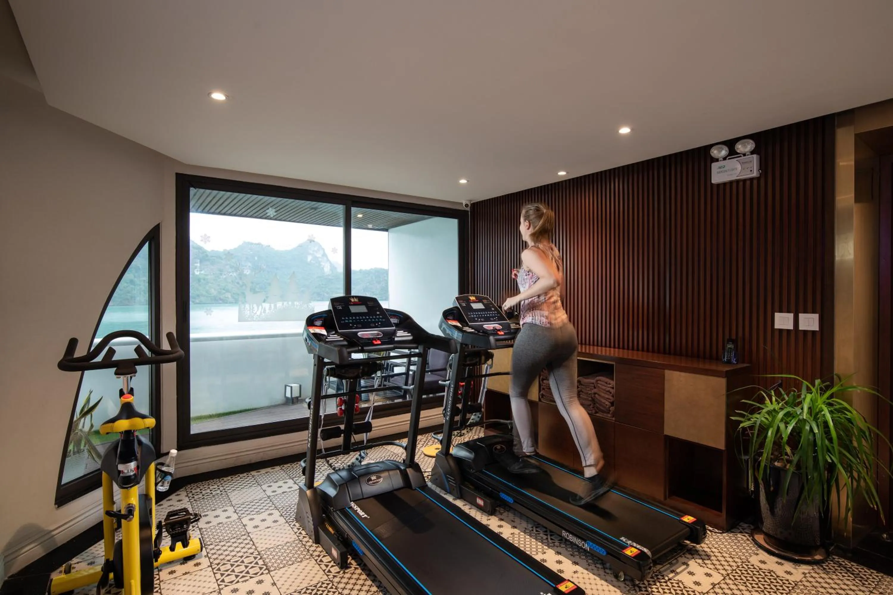 Fitness centre/facilities in Stellar of the Seas Cruise