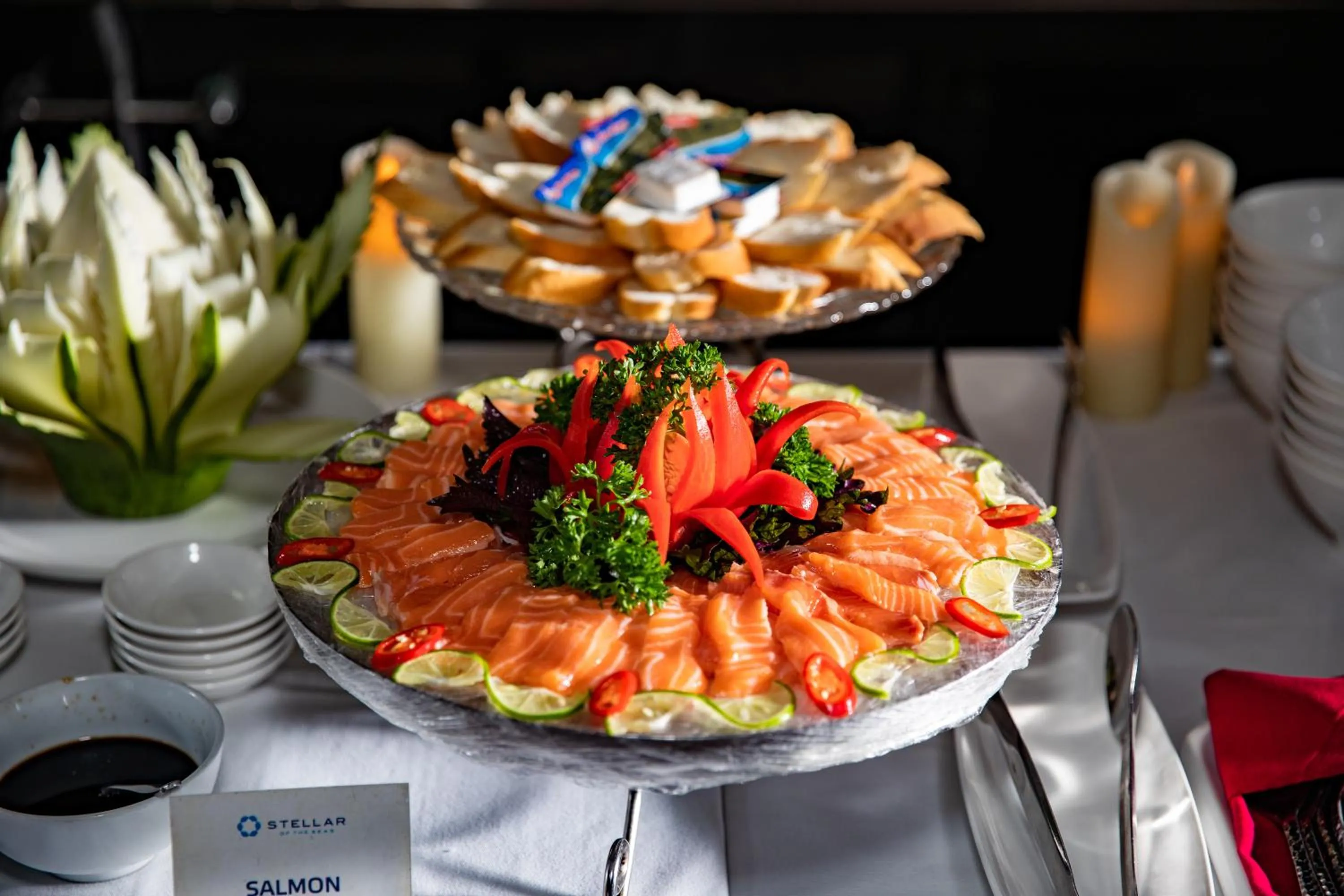 Food and drinks in Stellar of the Seas Cruise