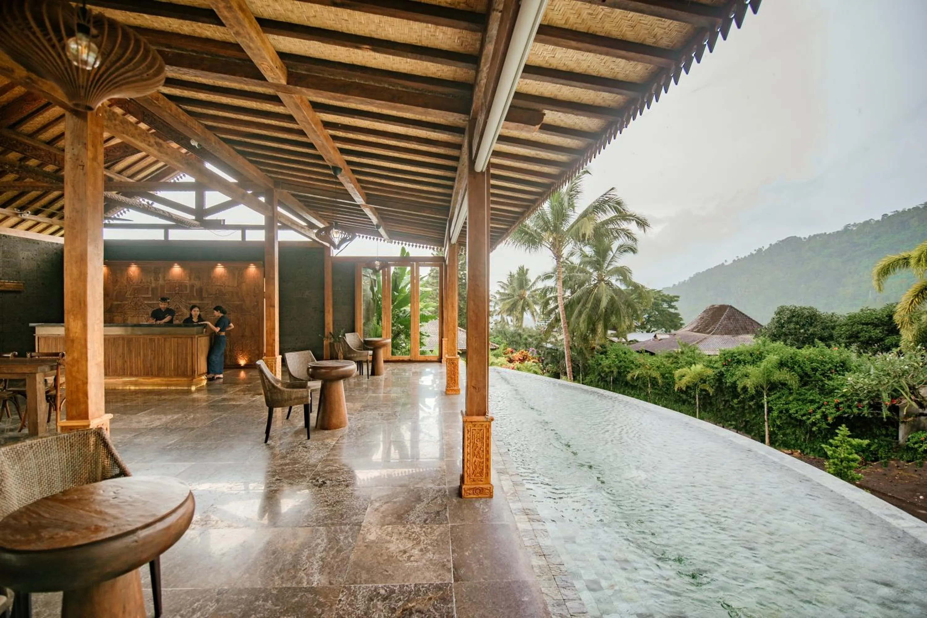 Lobby or reception in Samanvaya - Adults Only