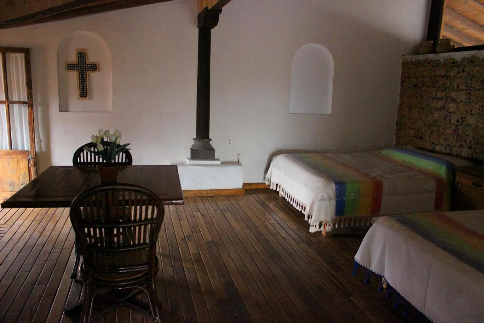 Bed in Casa del siglo XVII