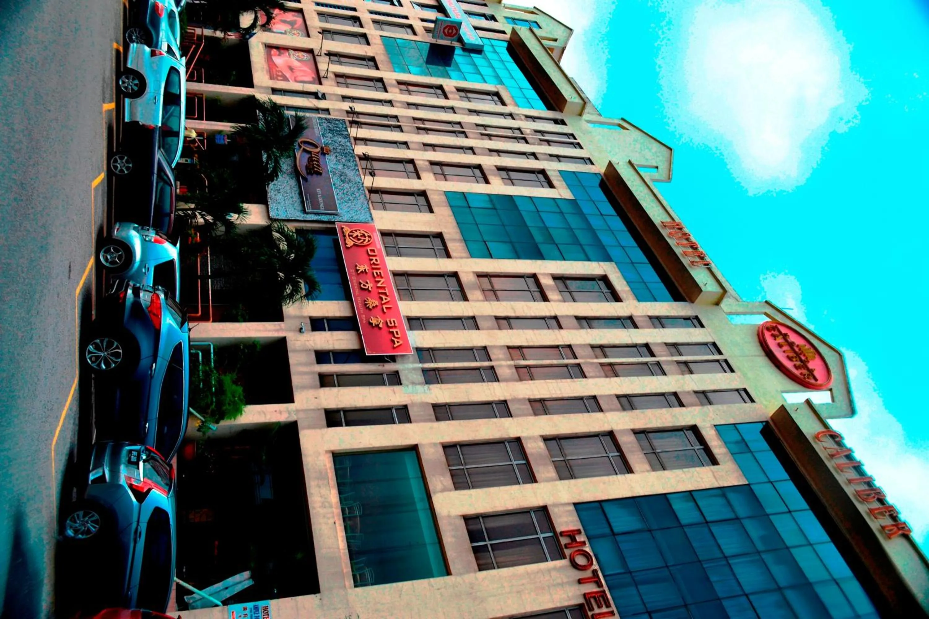 Property building in Hotel Caliber