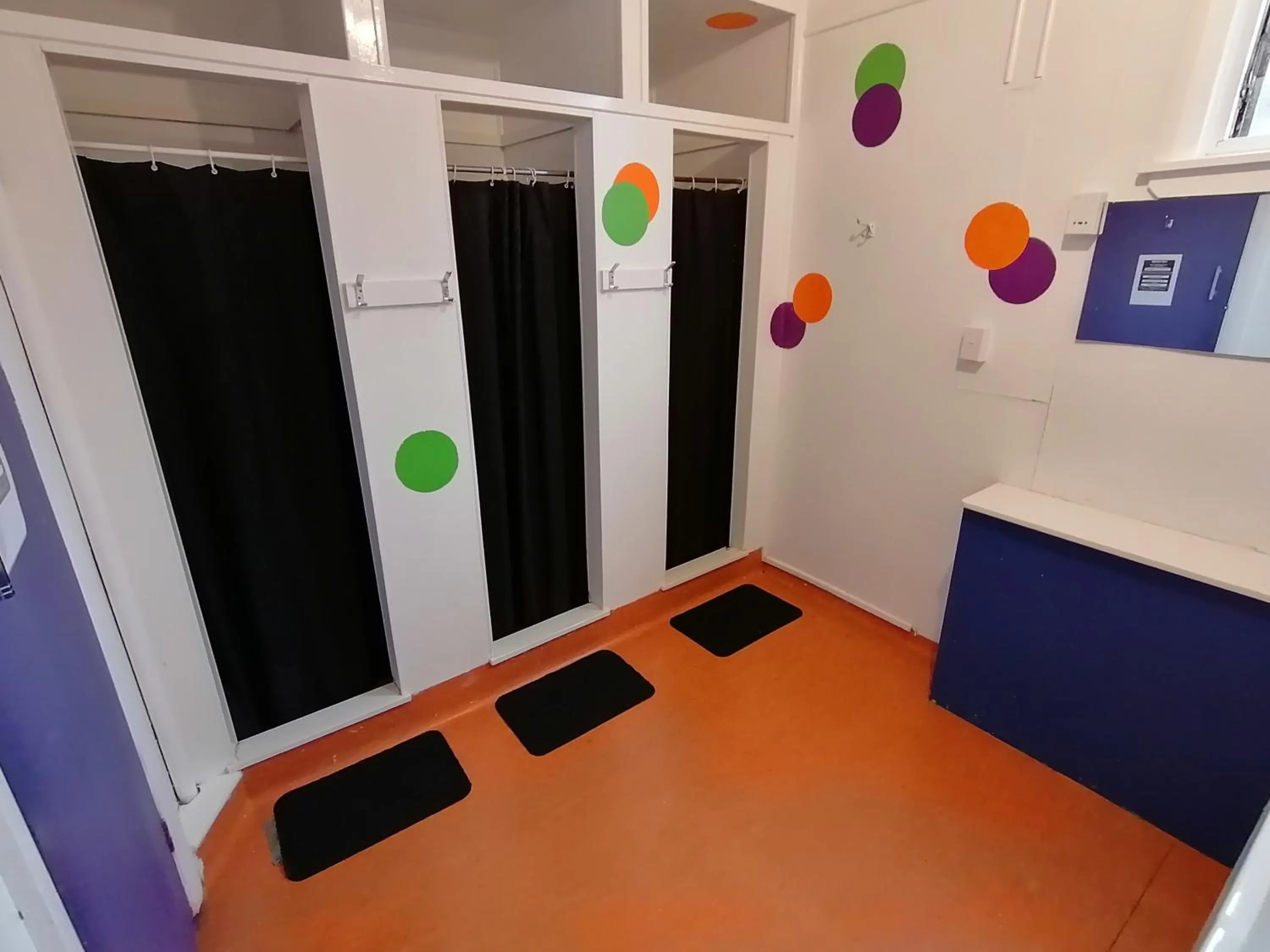 Shower in The Duke Hostel