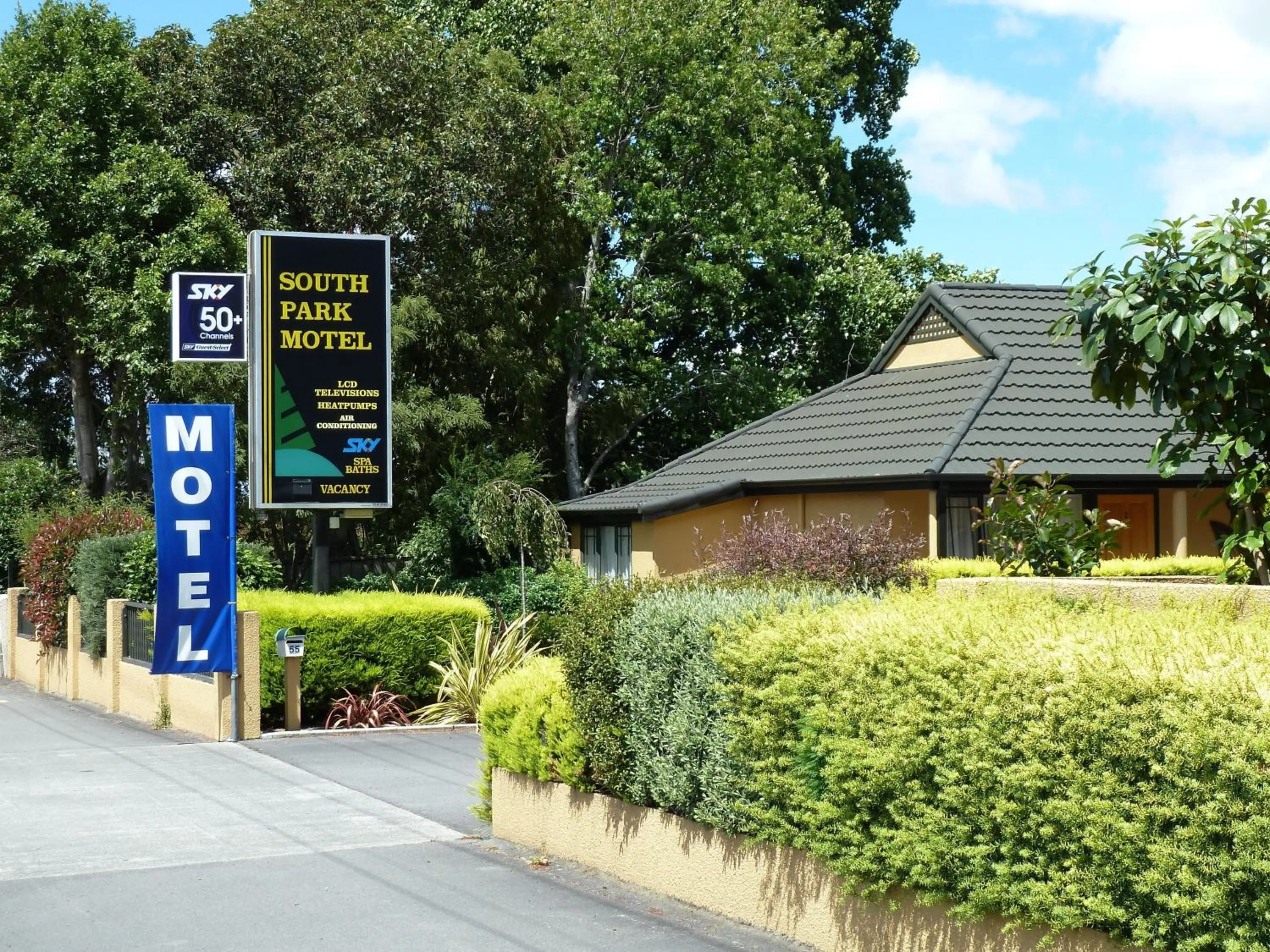 Street view in South Park Motel