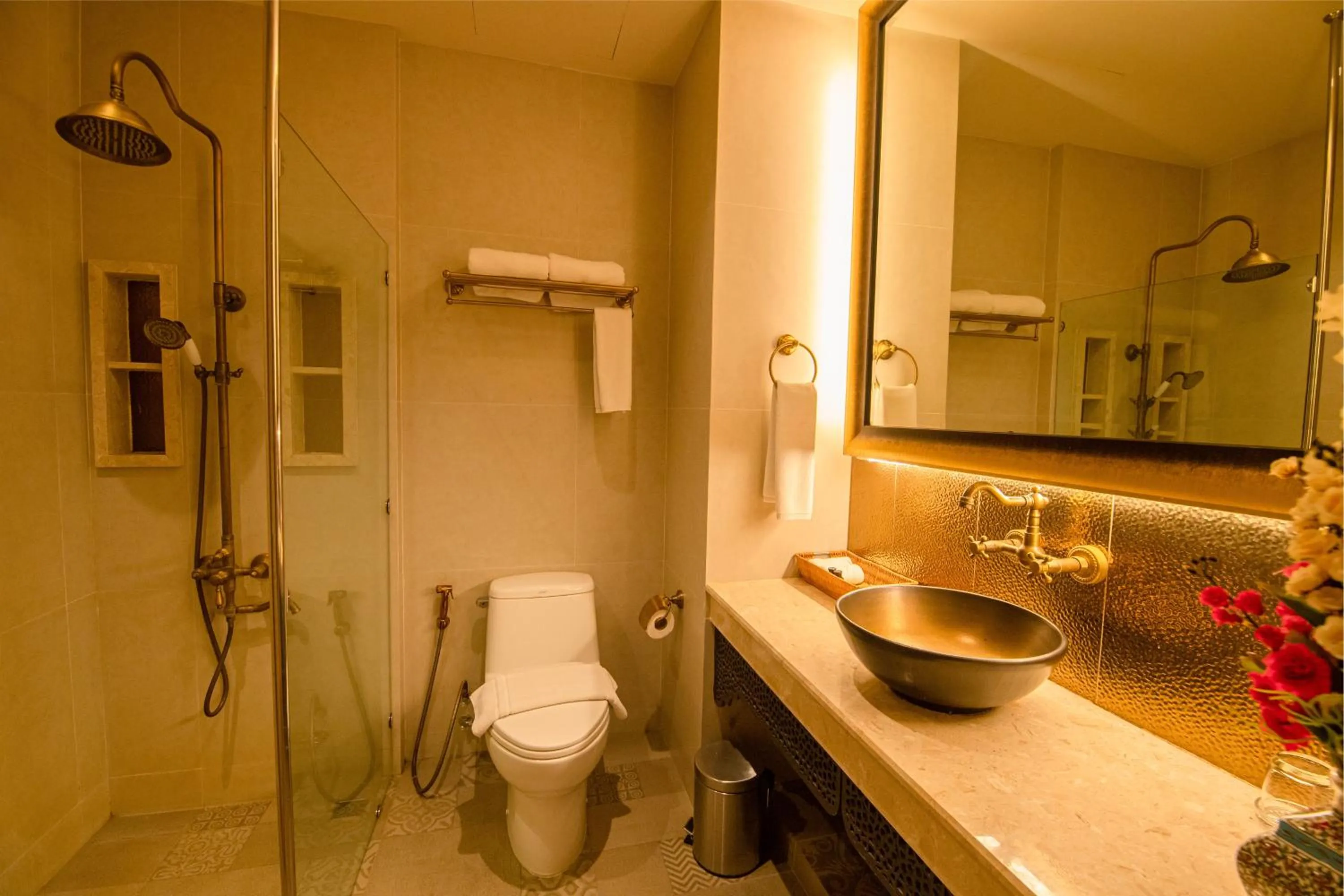 Bathroom in Amman Unique Hotel