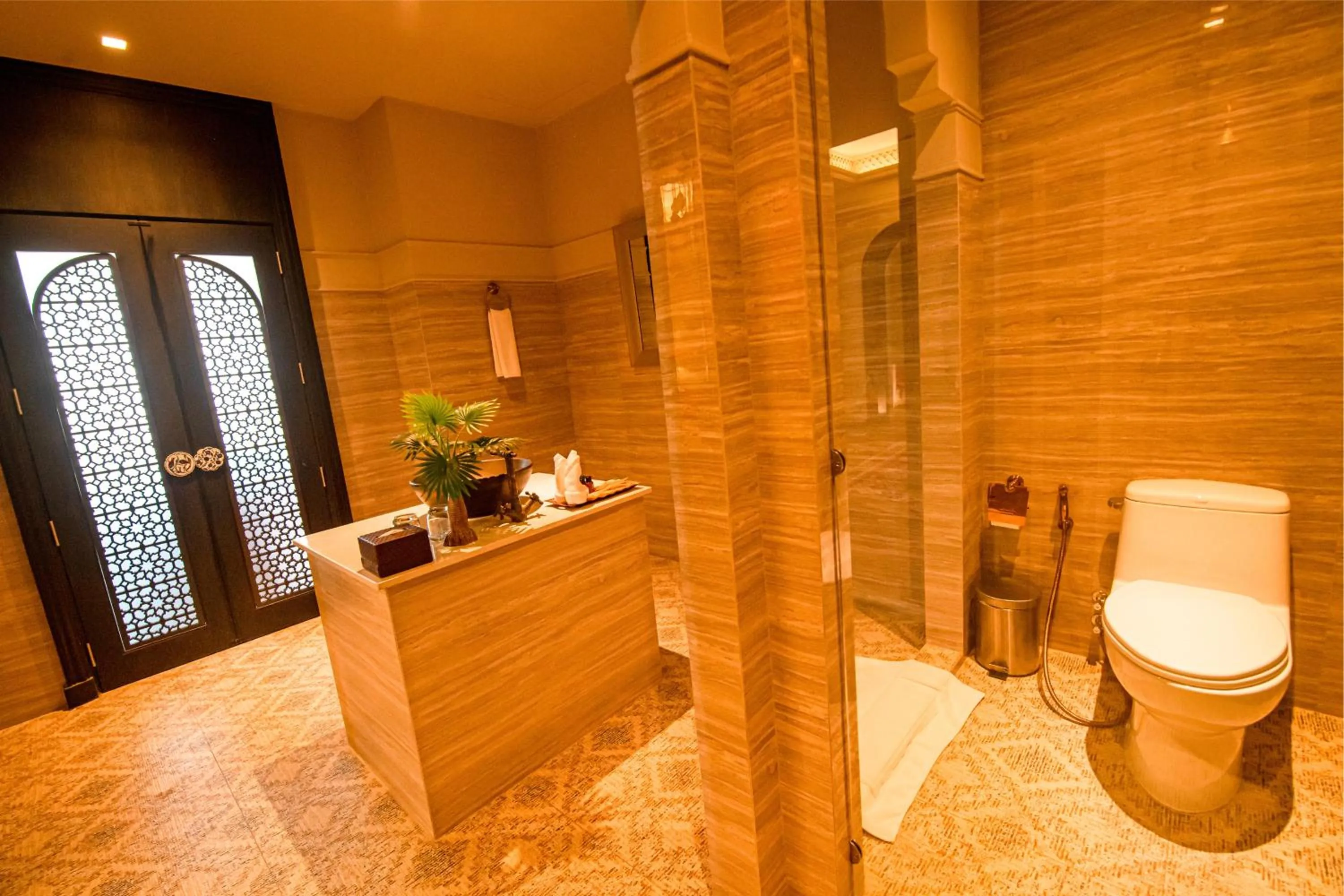 Bathroom in Amman Unique Hotel