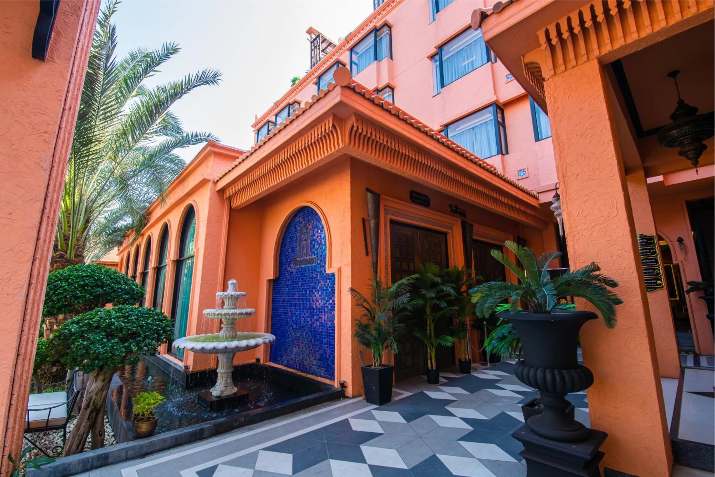 Property building in Amman Unique Hotel