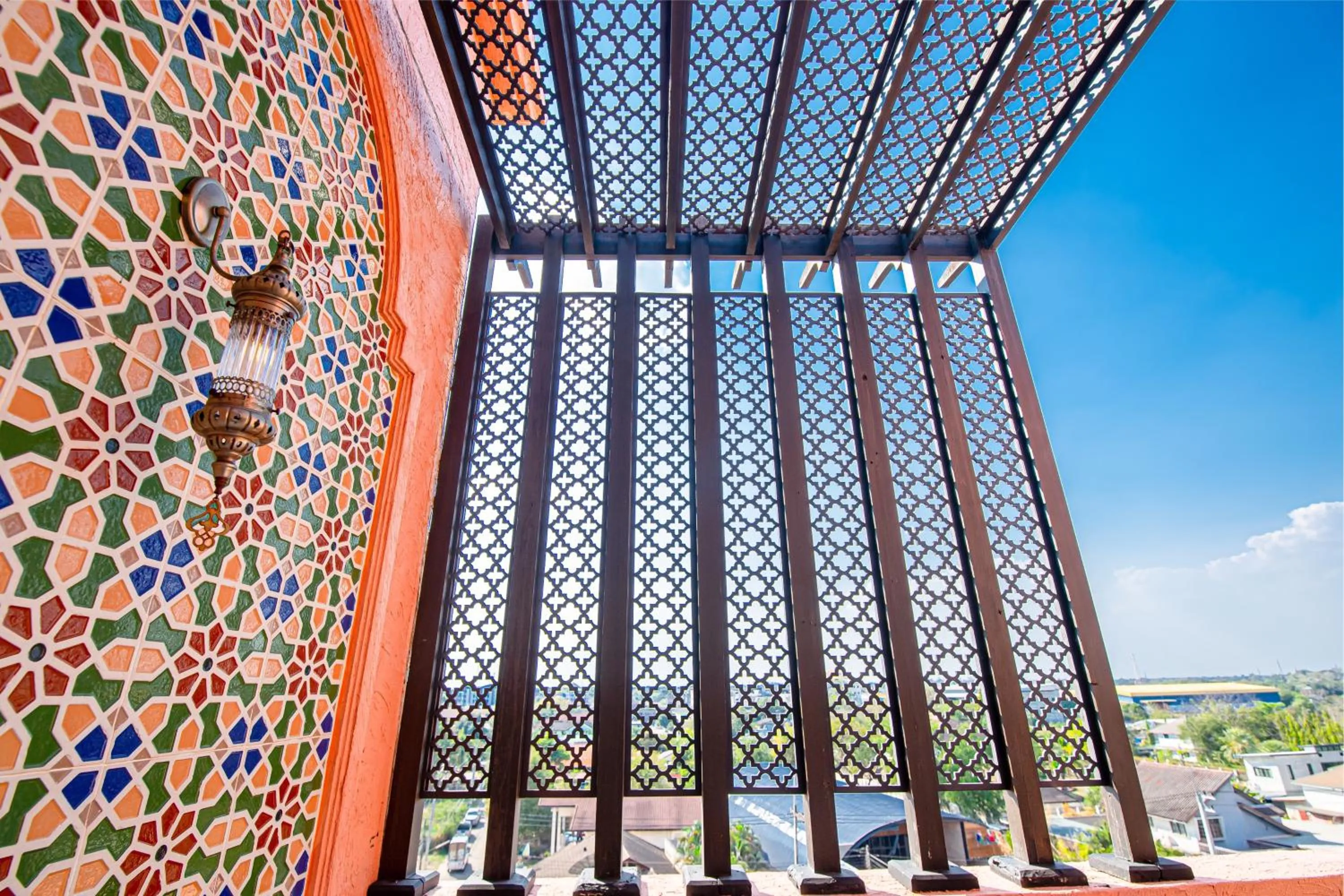 Balcony/Terrace in Amman Unique Hotel