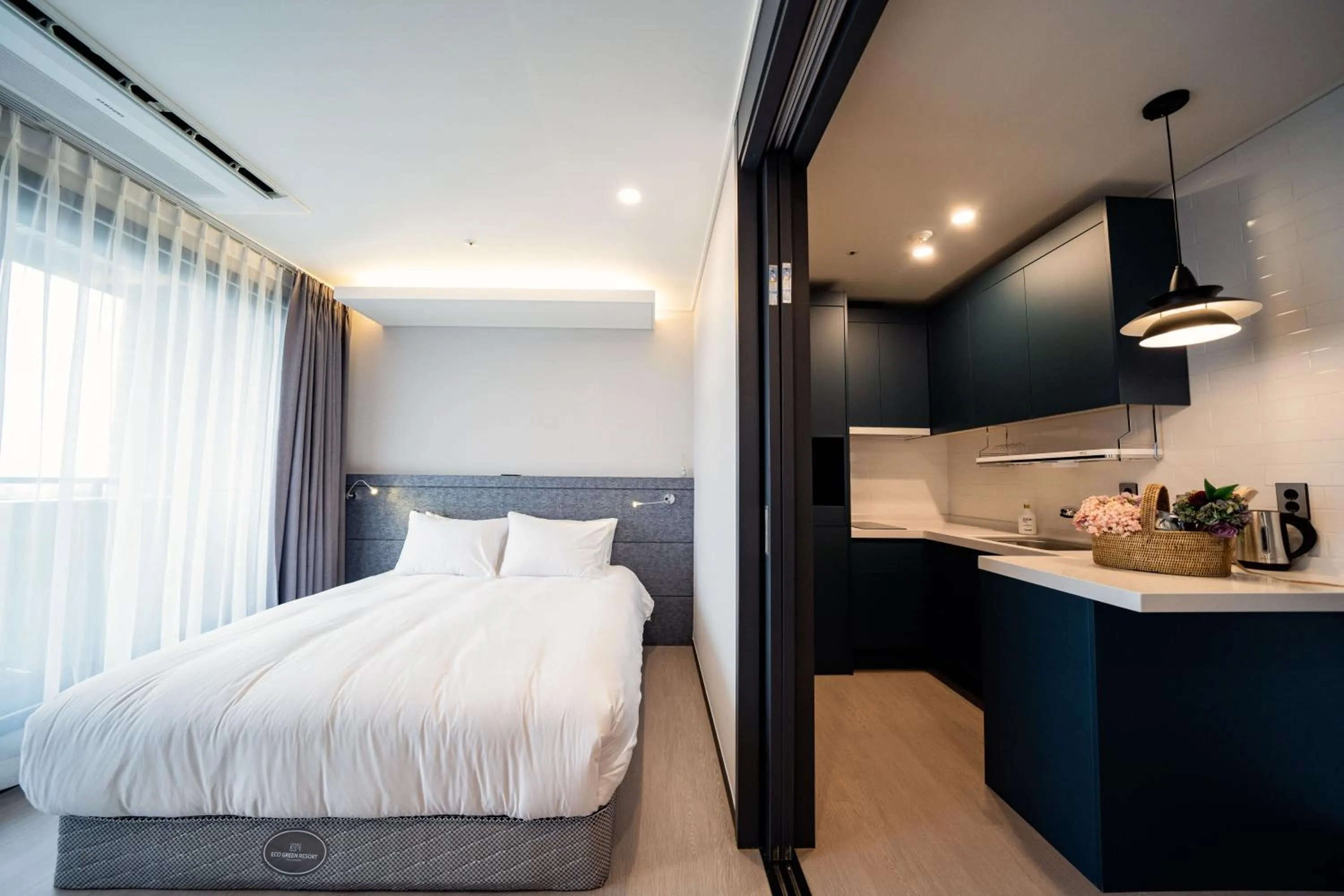Property building, Bed in Eco Green Resort