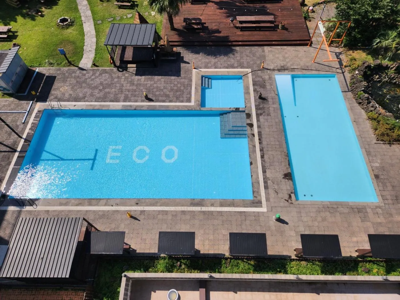 Swimming pool in Eco Green Resort
