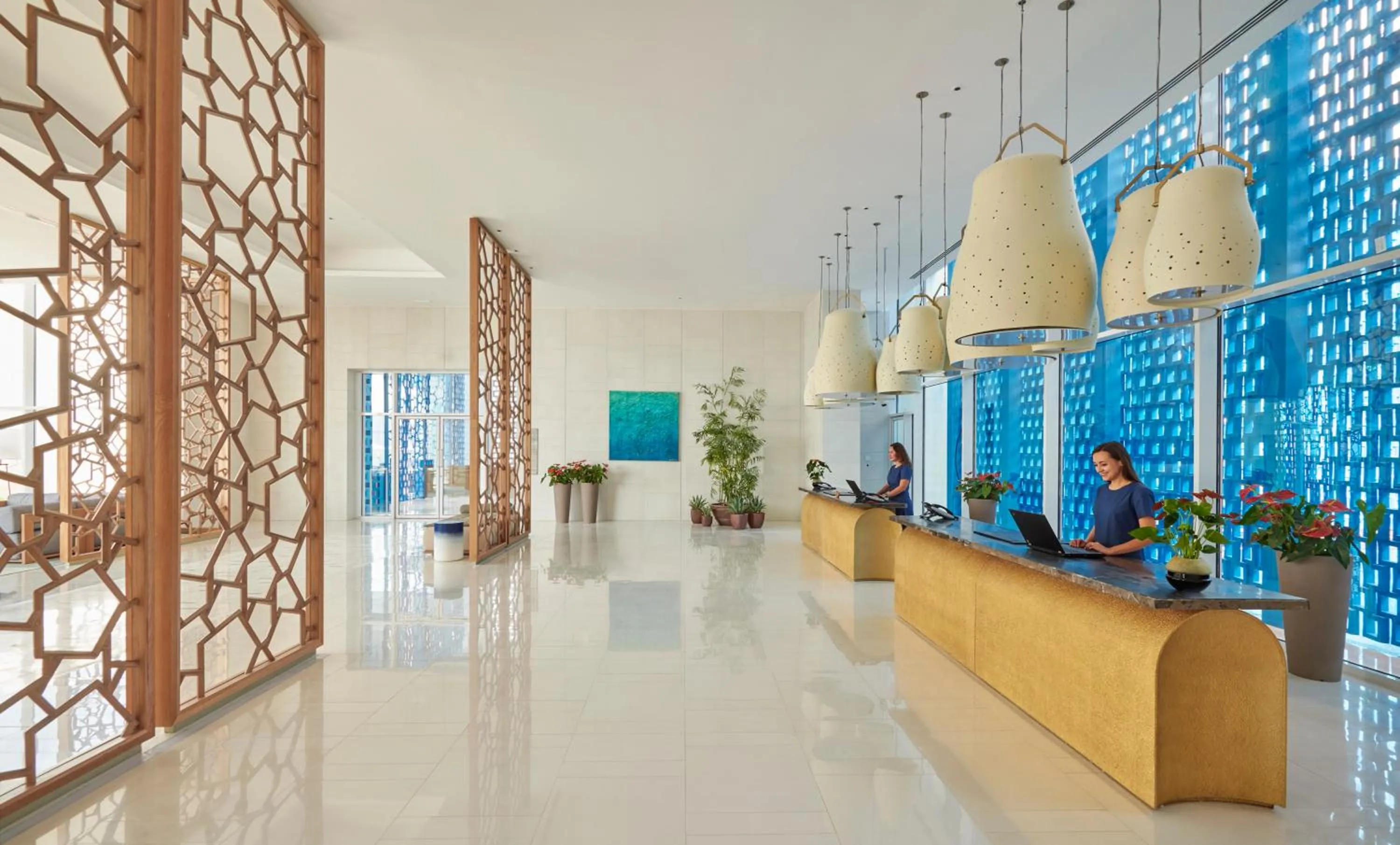 Lobby or reception in Hyatt Regency Aqaba Ayla Resort