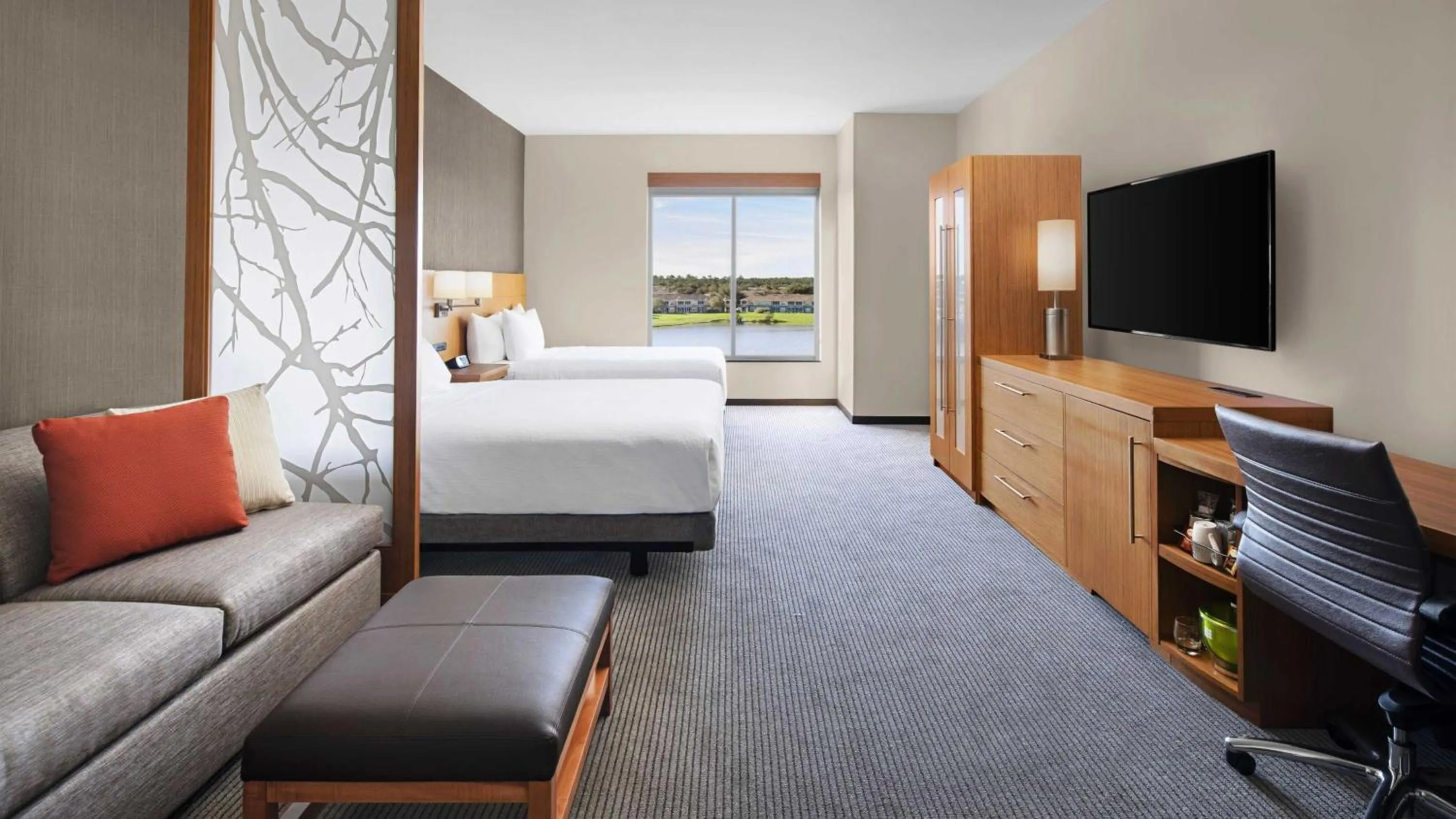 Bed in Hyatt Place Jacksonville St. Johns Town Center