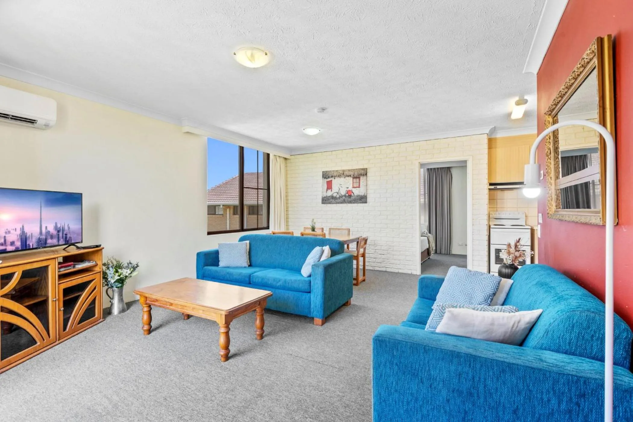 Living room in Aussie Resort