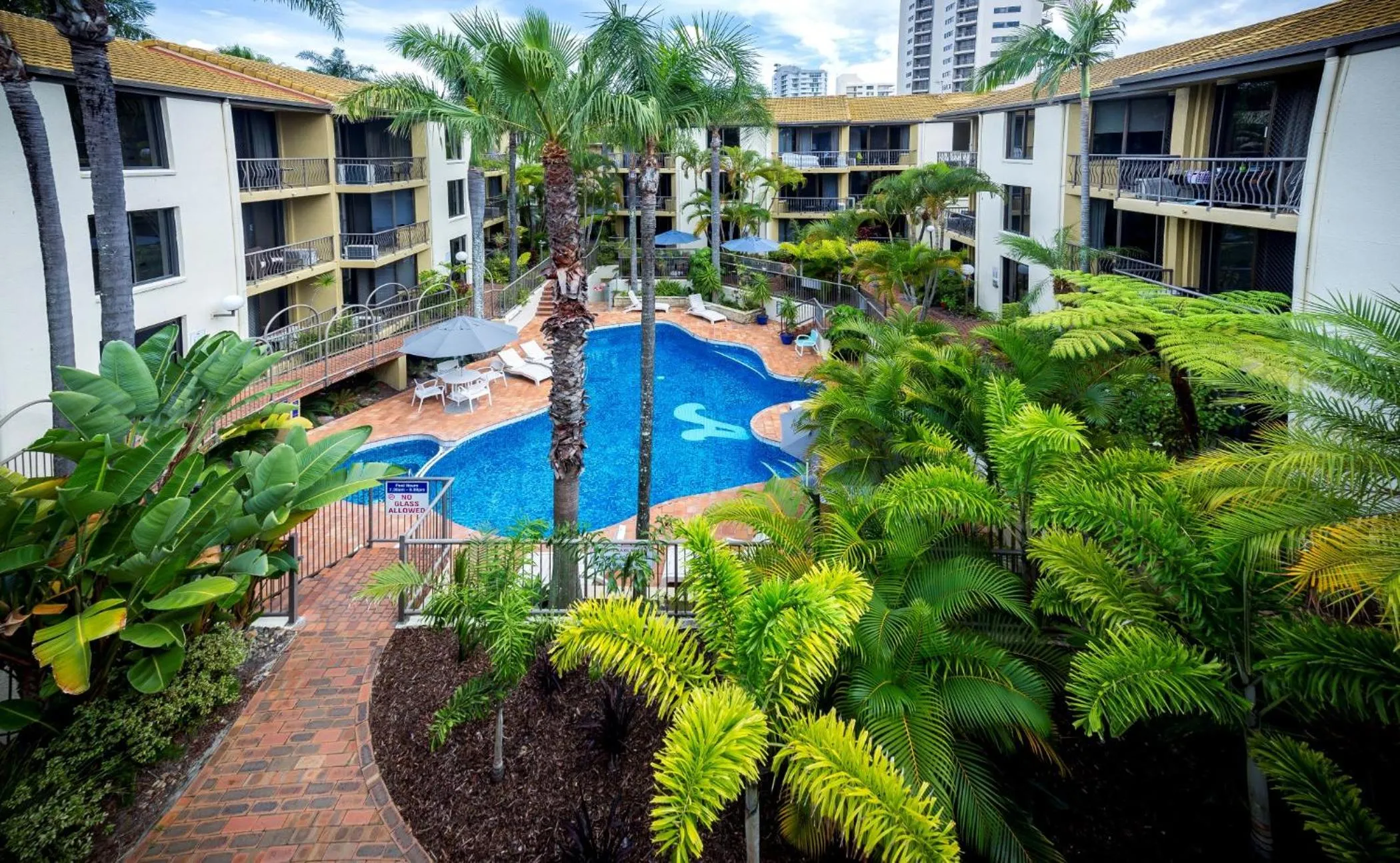 Swimming pool in Aussie Resort