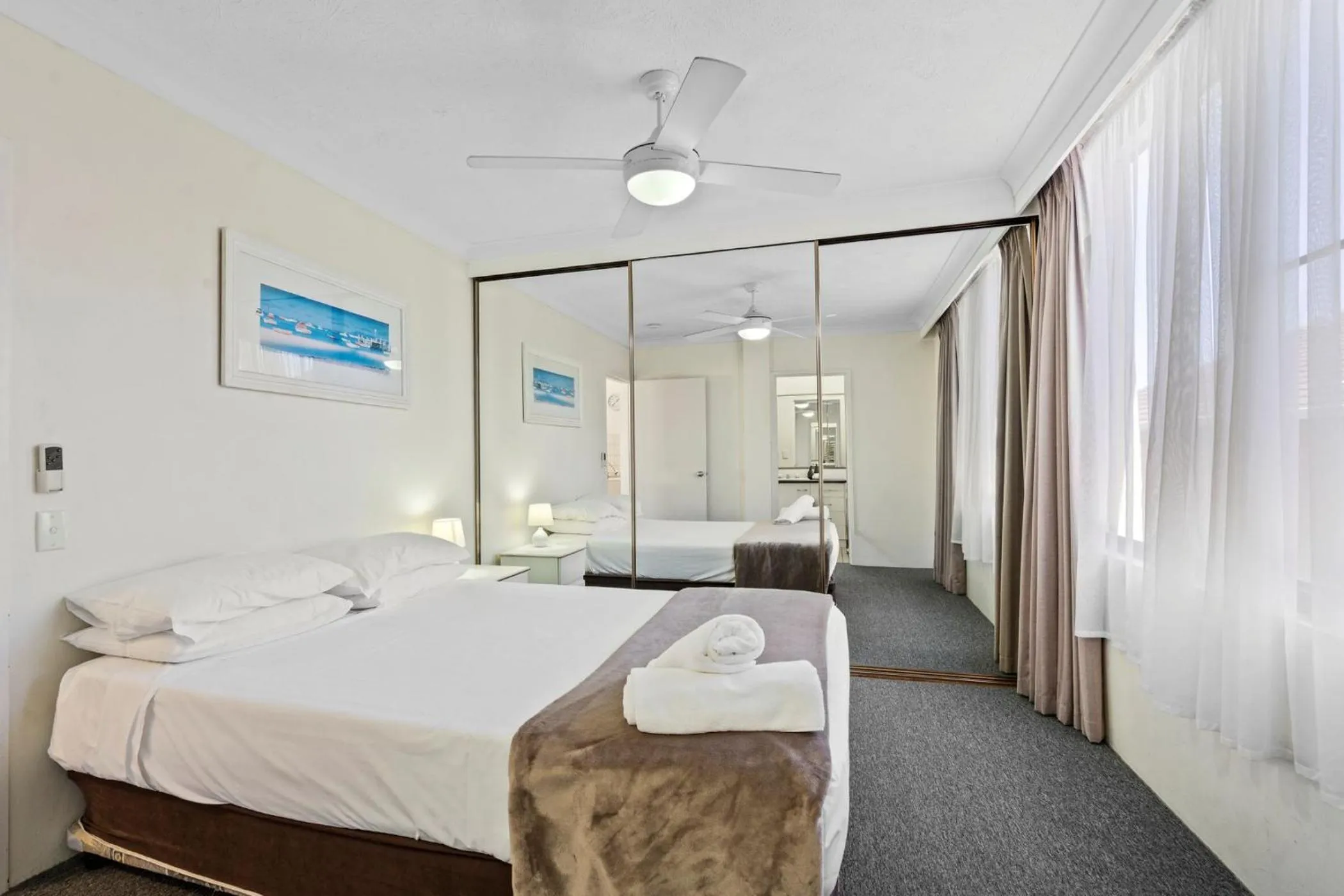 Bed in Aussie Resort