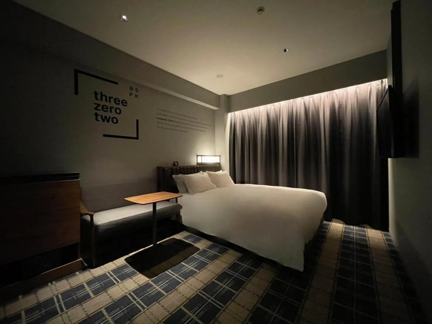 Photo of the whole room, Bed in Bespoke Hotel Shinjuku