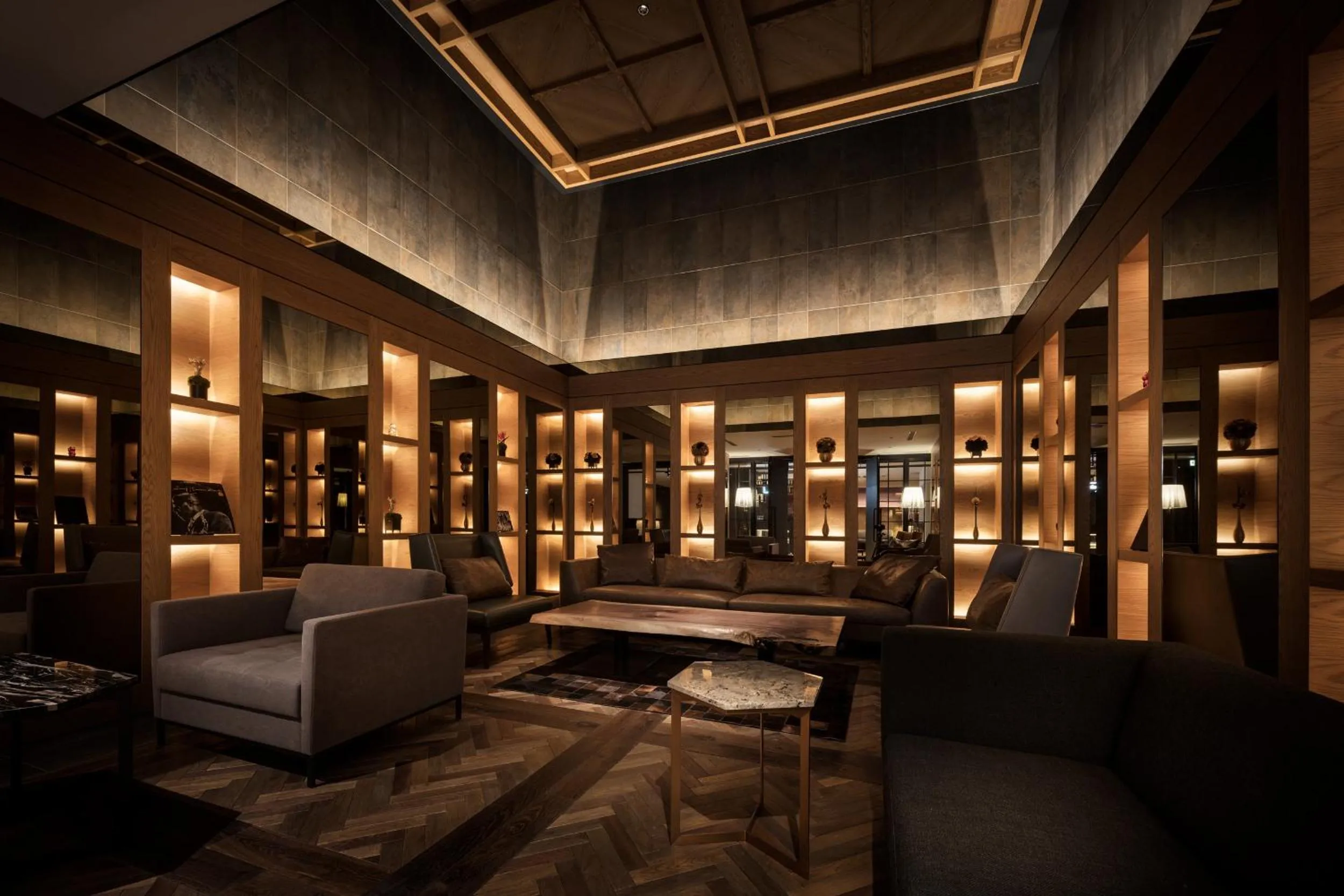 Lounge or bar in Bespoke Hotel Shinjuku