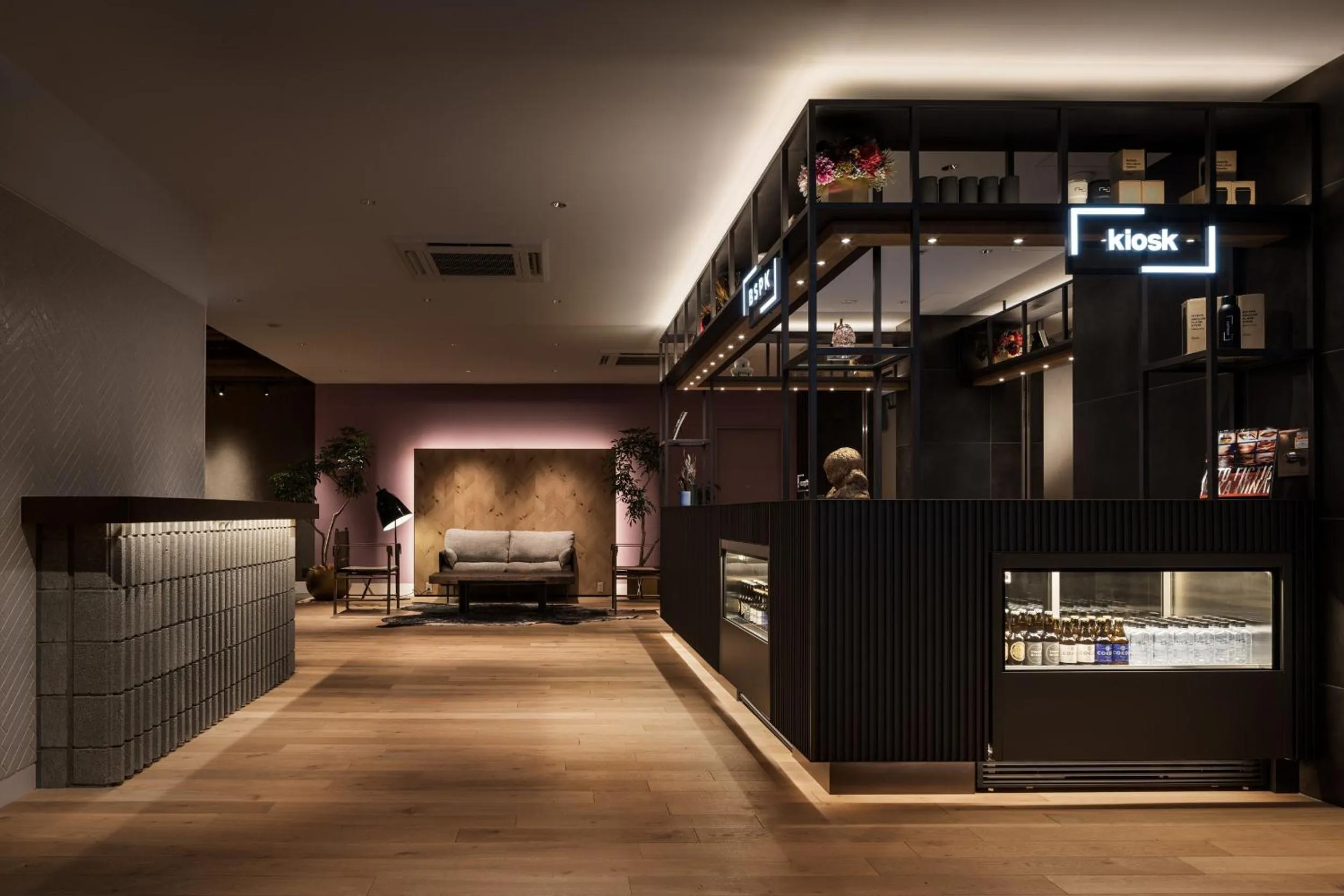 On-site shops in Bespoke Hotel Shinjuku