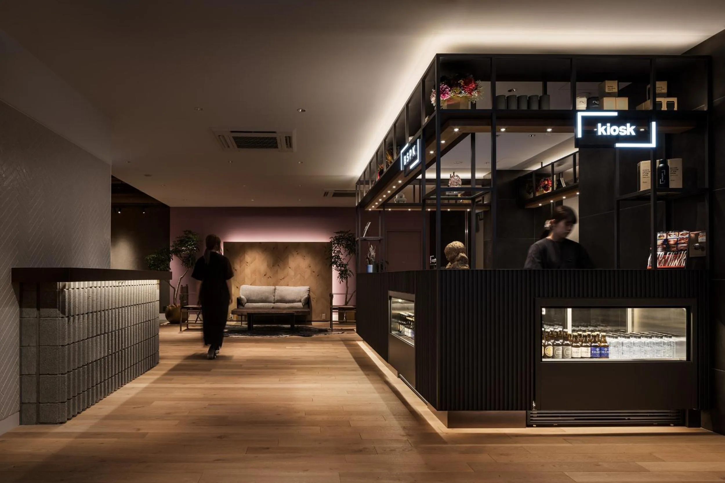On-site shops in Bespoke Hotel Shinjuku