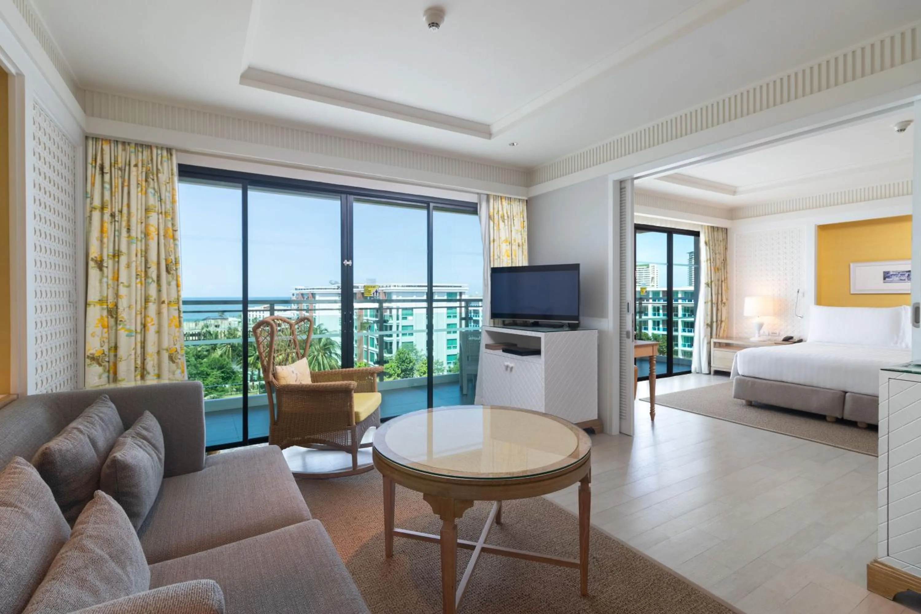 Living room, Bed in Amari Hua Hin