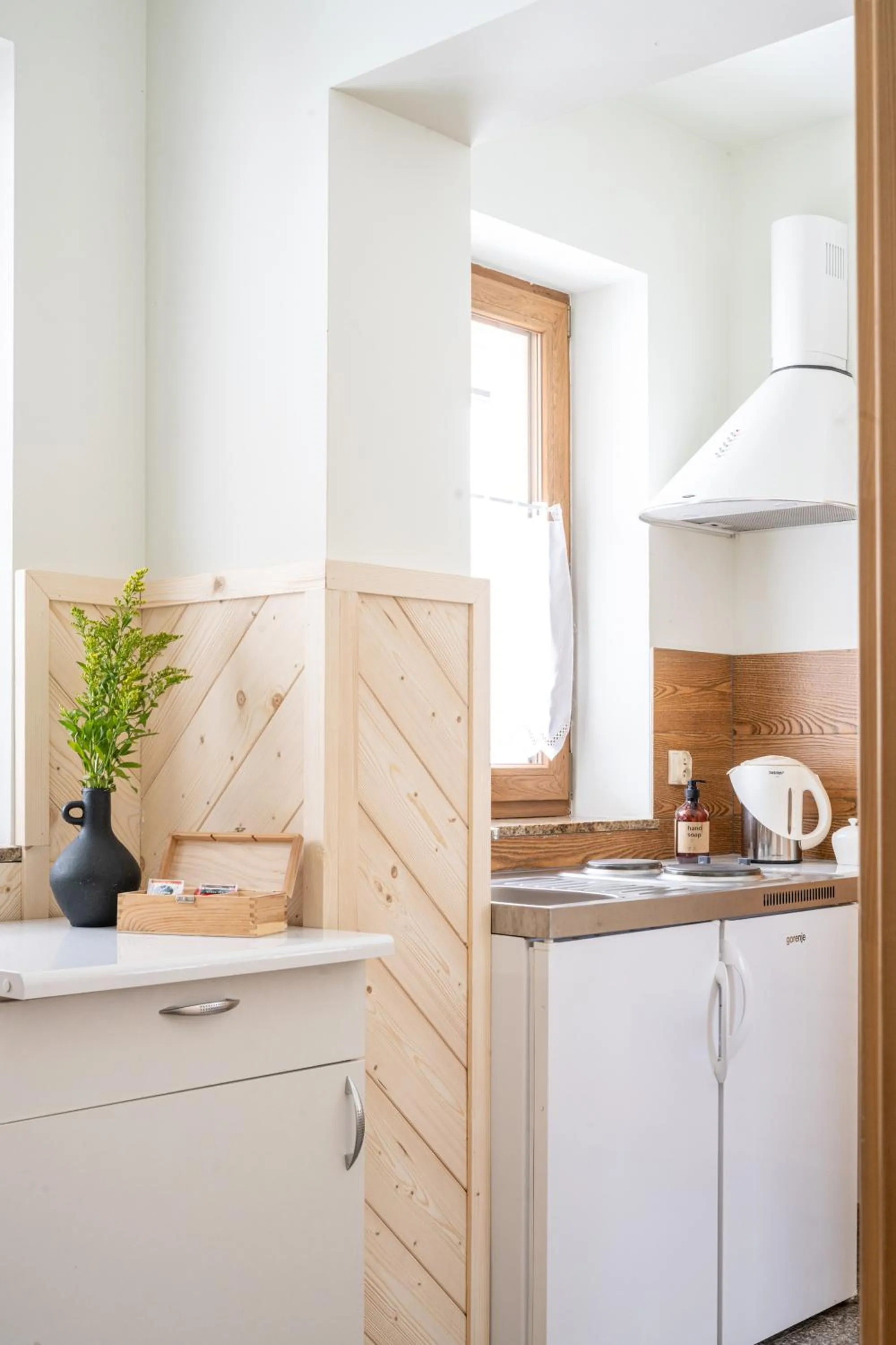 Kitchen or kitchenette in Villa Tatrica