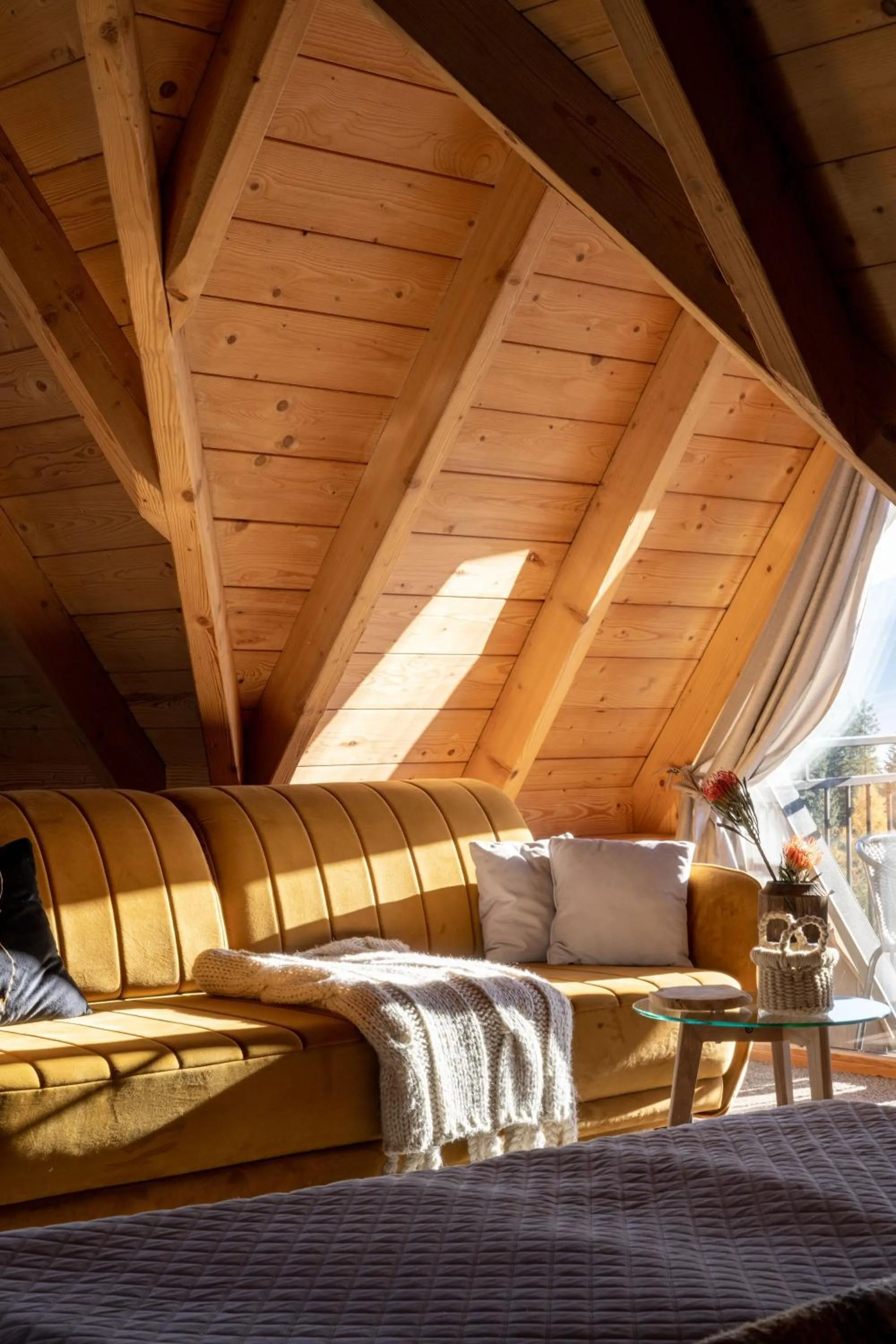 Seating area in Villa Tatrica