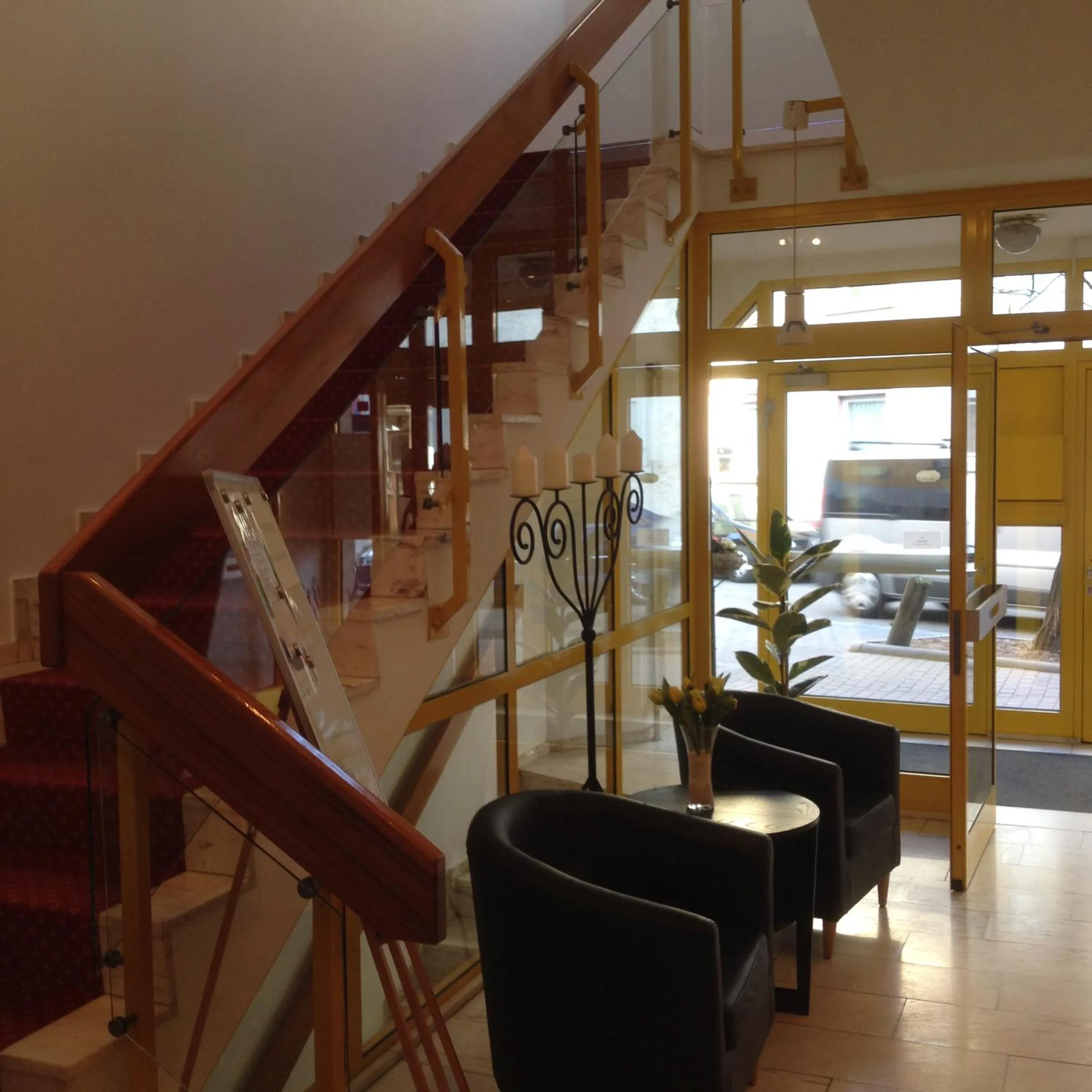 Lobby or reception in Hotel Post Viernheim