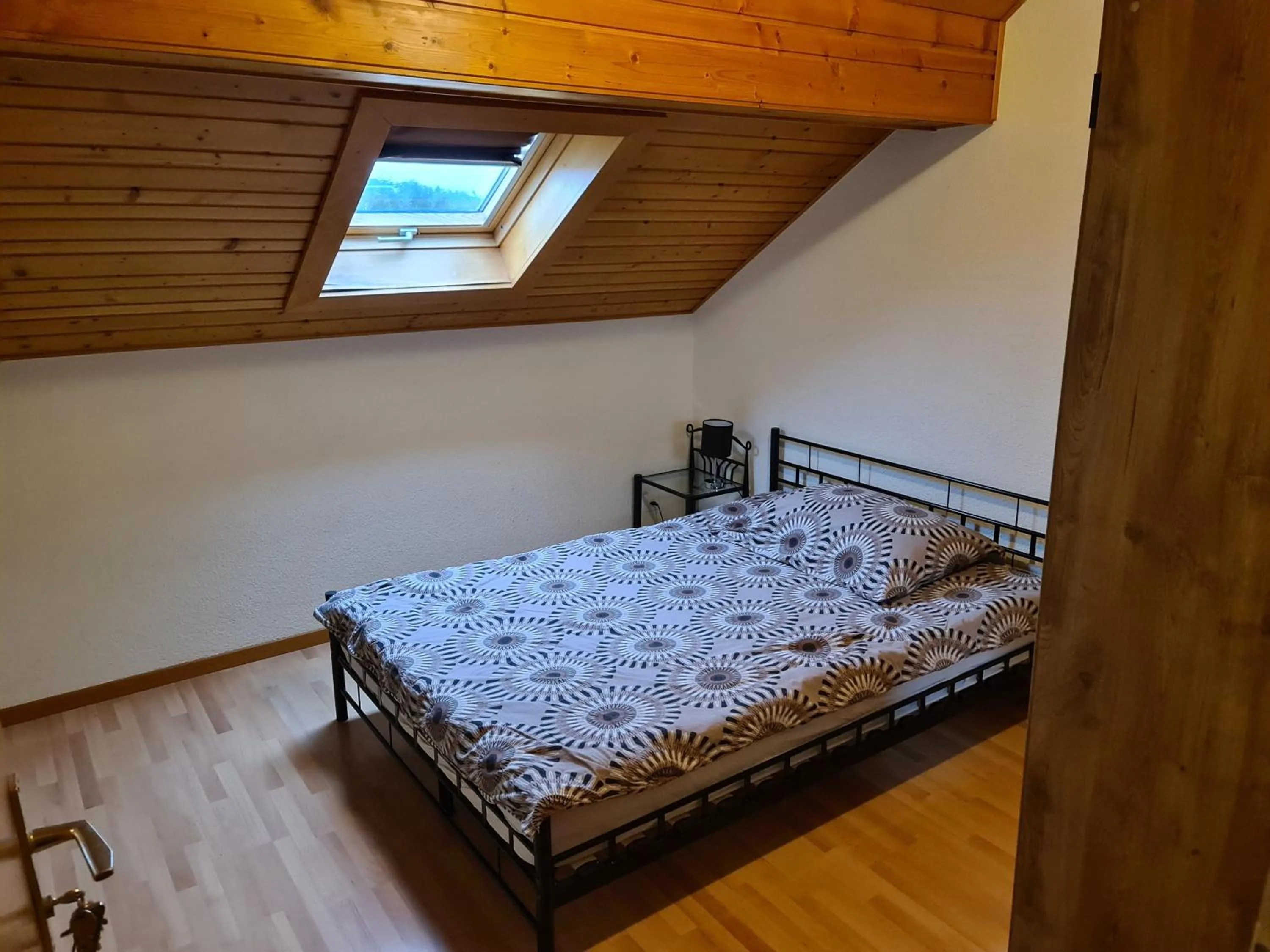 Bed in Auberge de Ballens