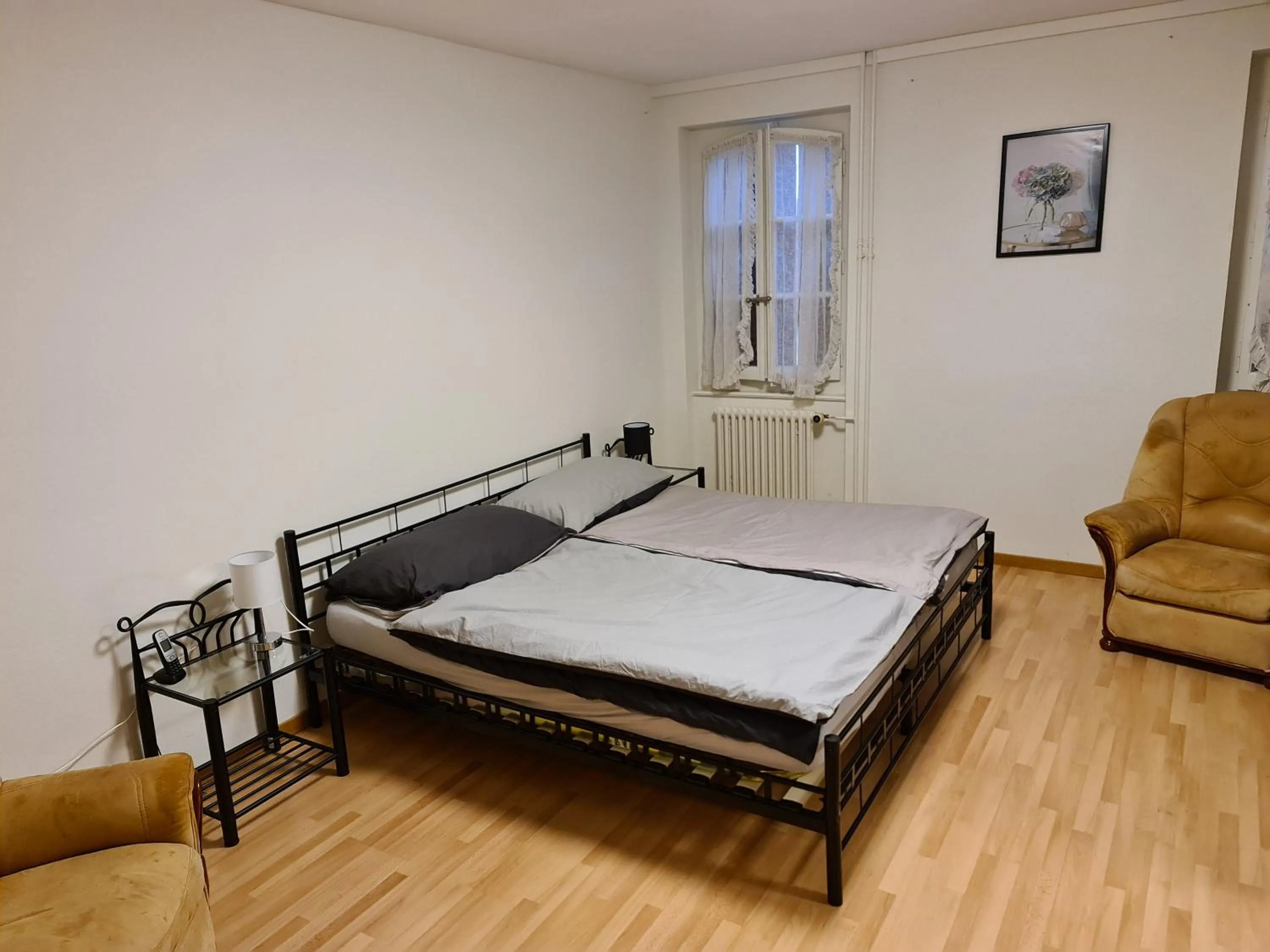 Bed in Auberge de Ballens