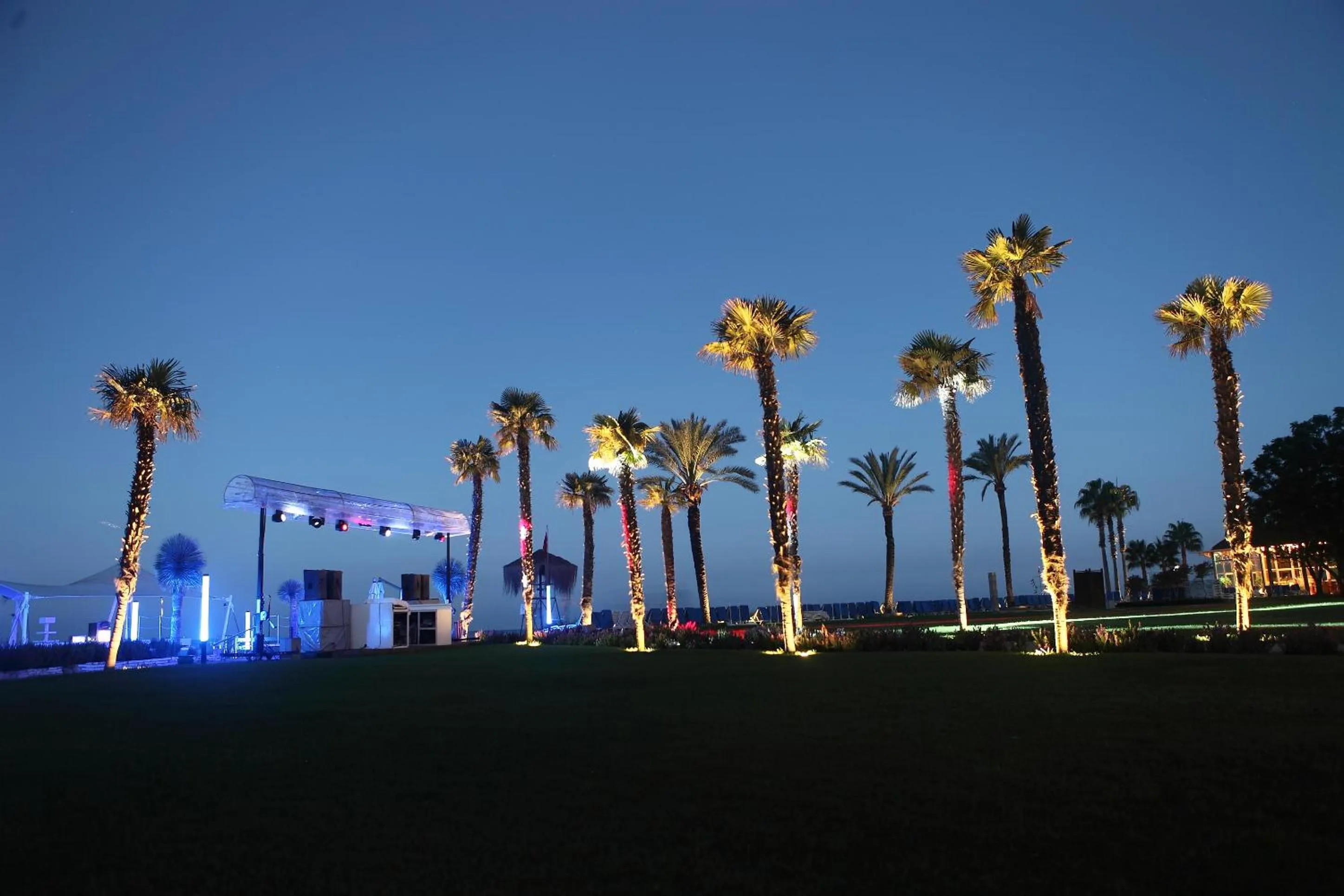 Evening entertainment in Baia Salima Kemer
