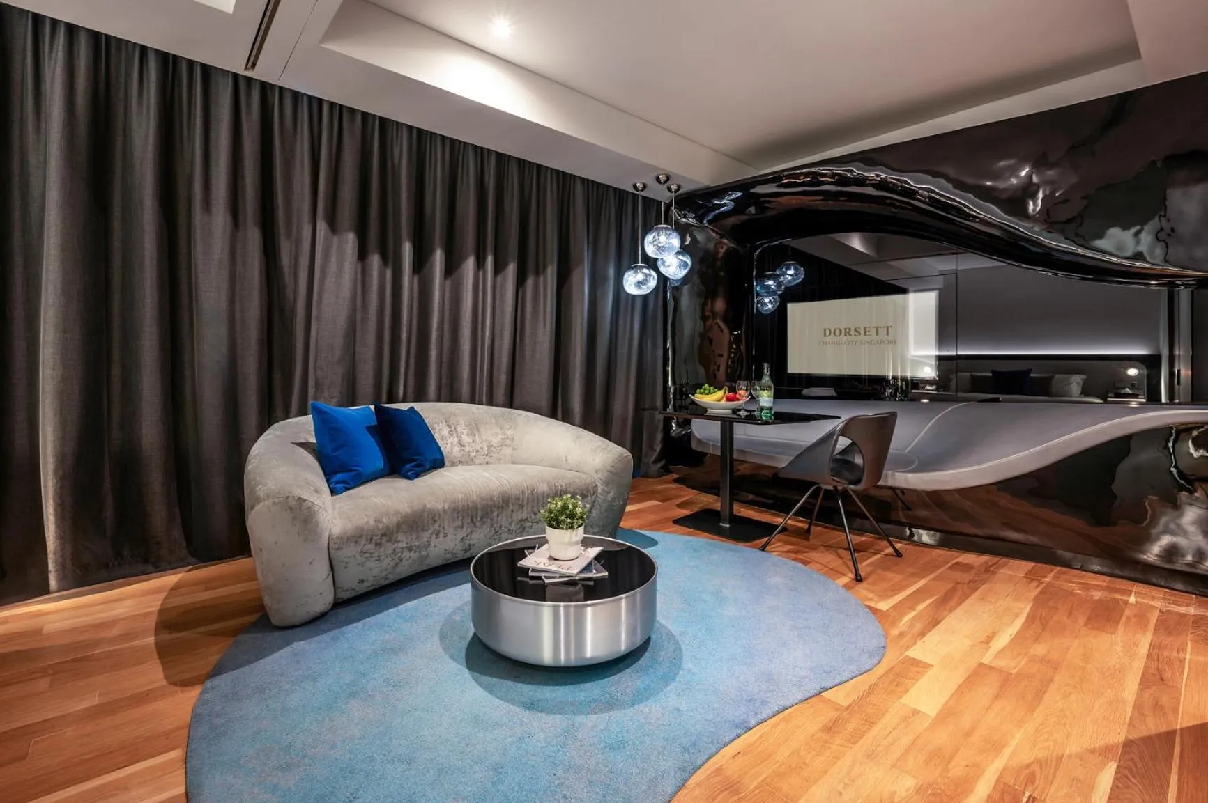 Living room in Dorsett Changi City Singapore