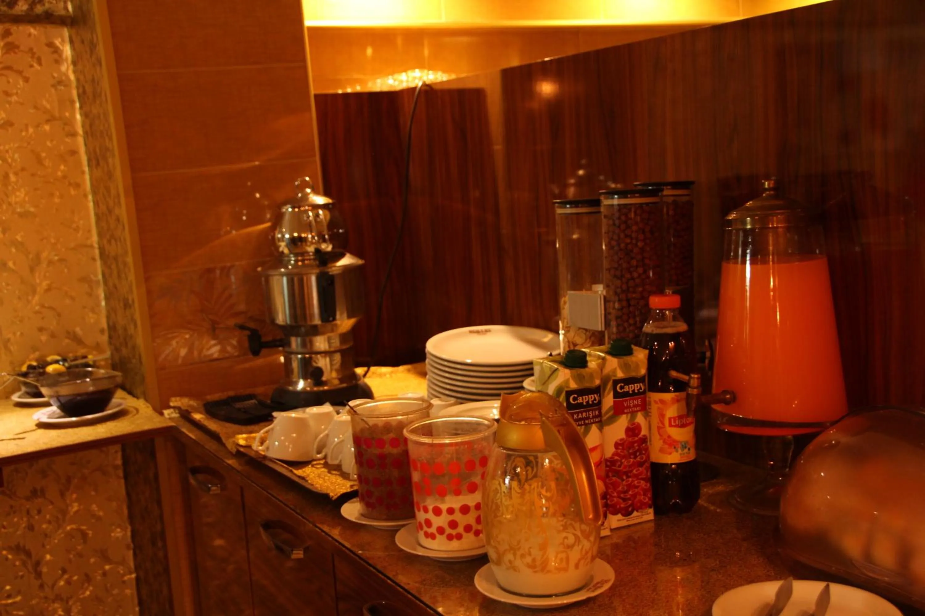 Buffet breakfast in Hotel Rio