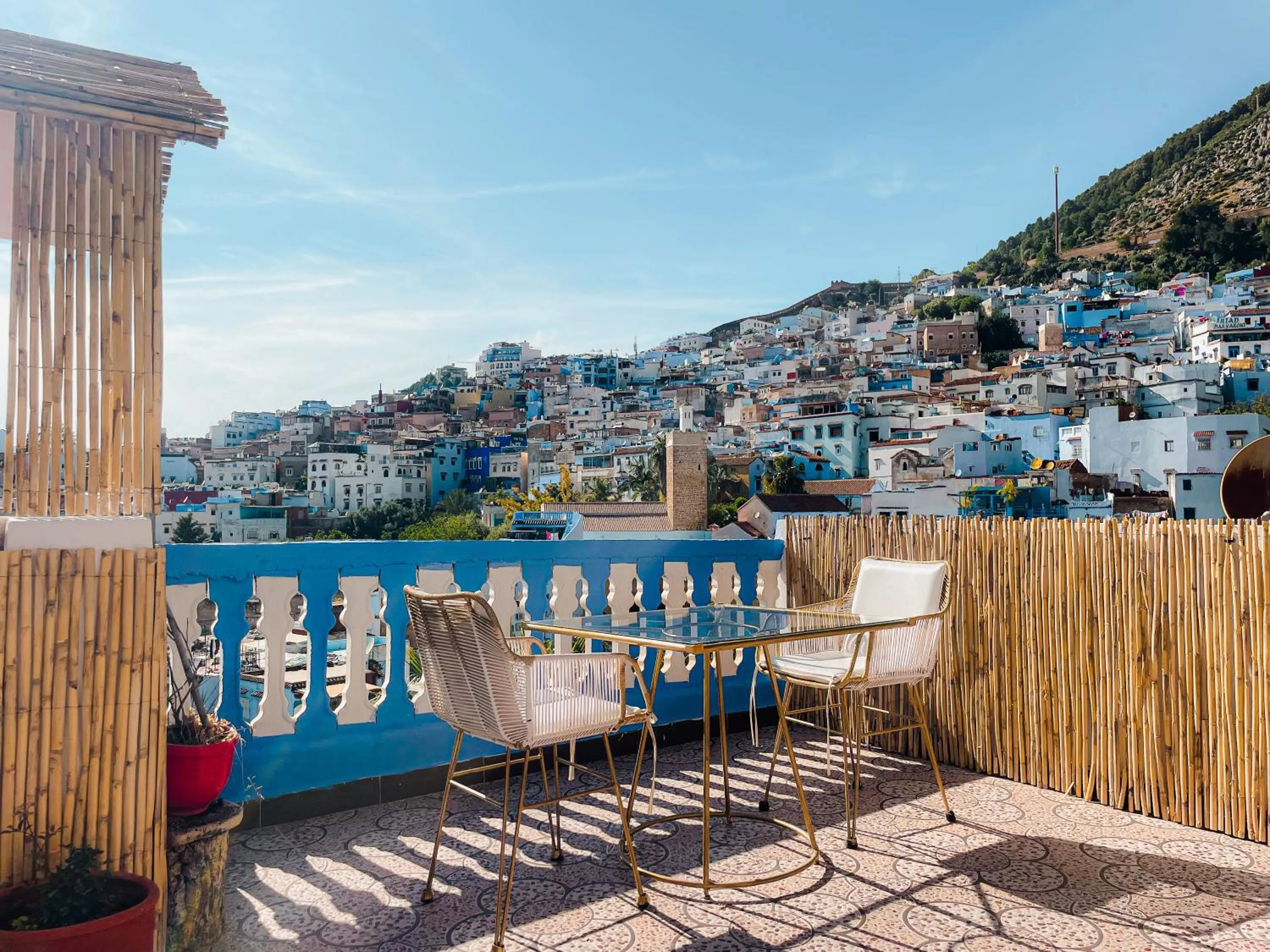 Patio in Hotel Princesse Ilham