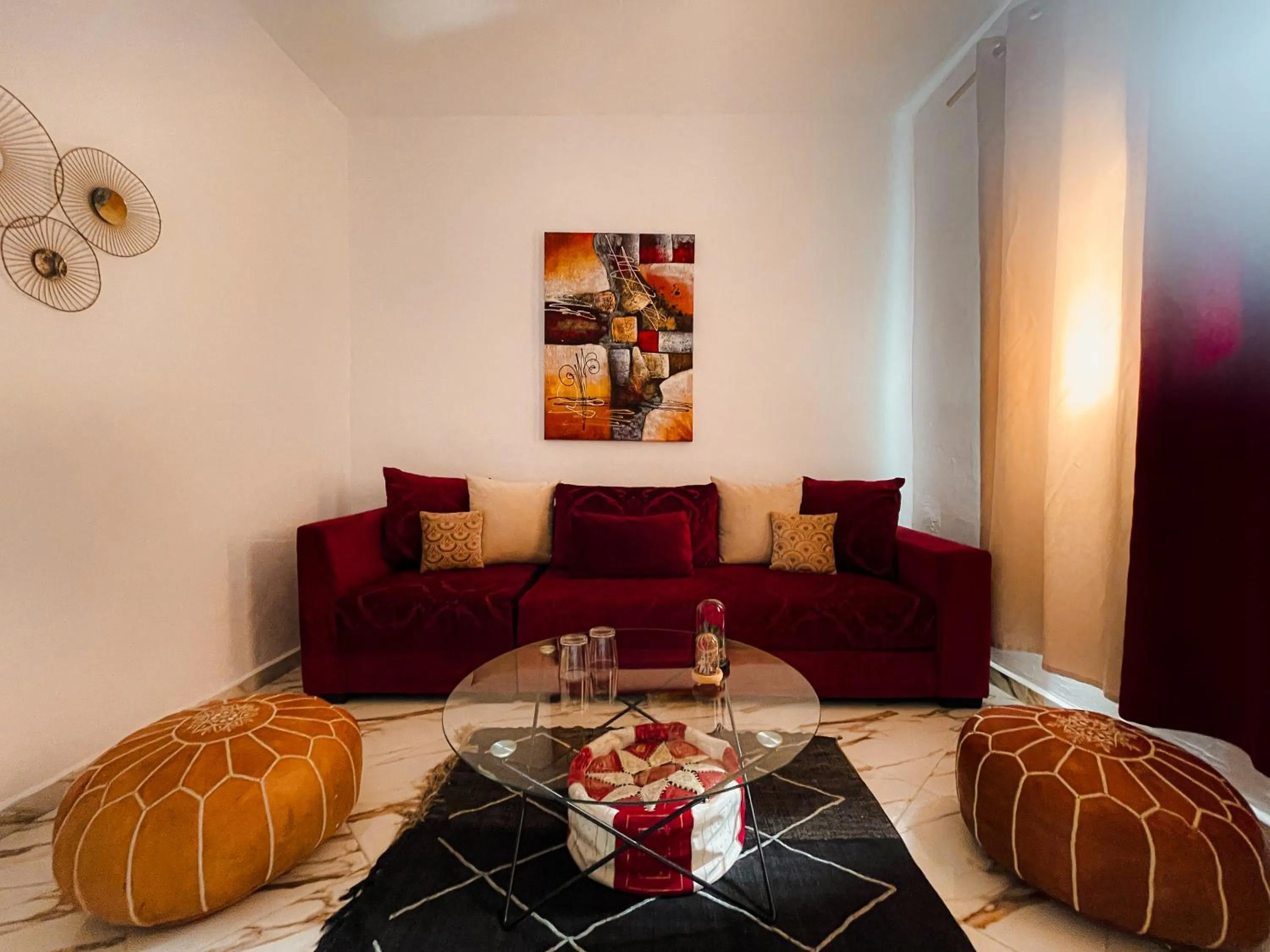 Living room in Hotel Princesse Ilham