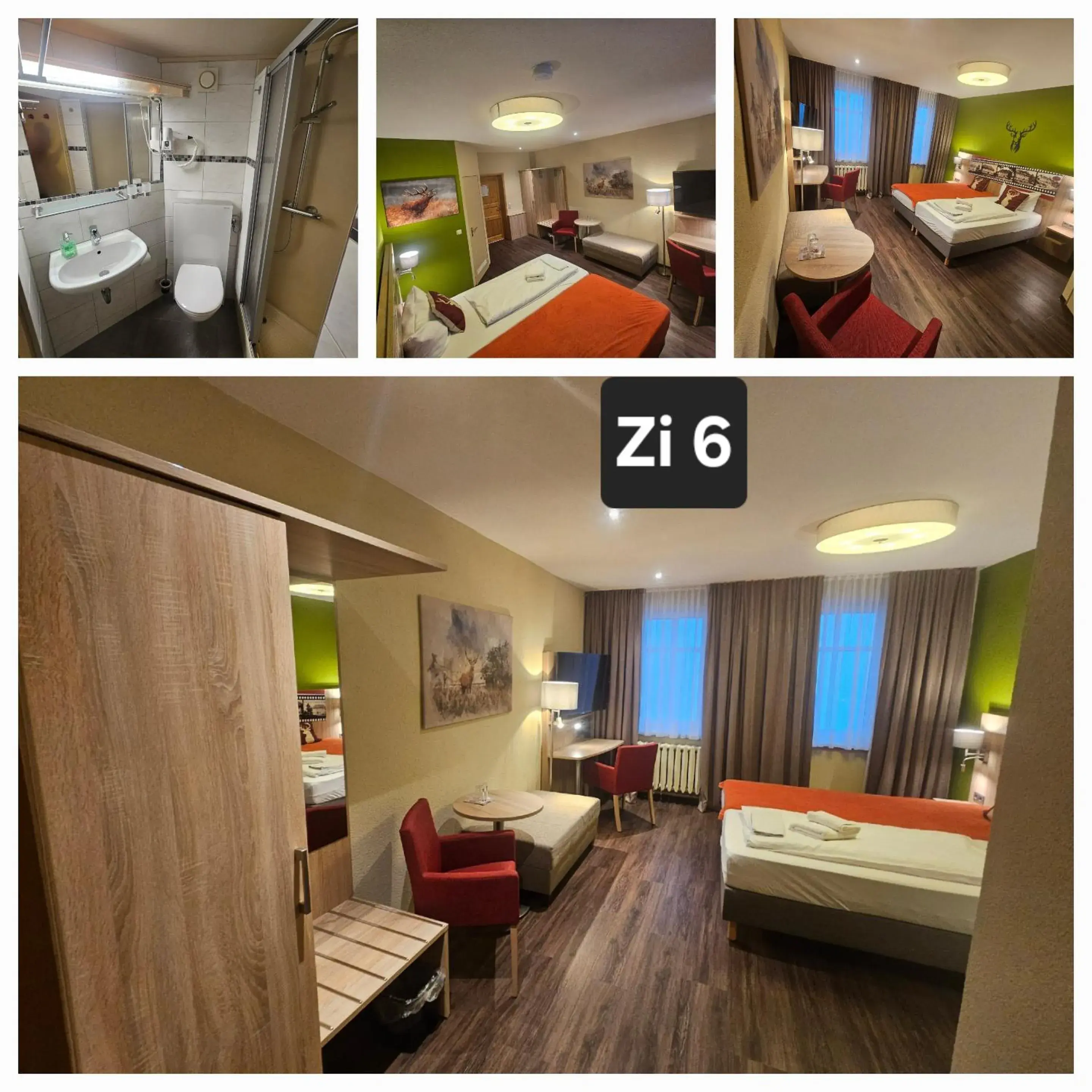 Double Room - single occupancy in Zum Roten Hirsch im Grünen Wald Double Room - single occupancy in Zum Roten Hirsch im Grünen Wald