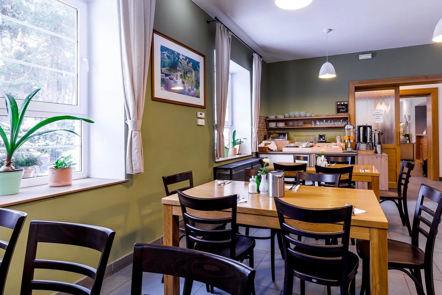 Breakfast in Hotel Jitřenka