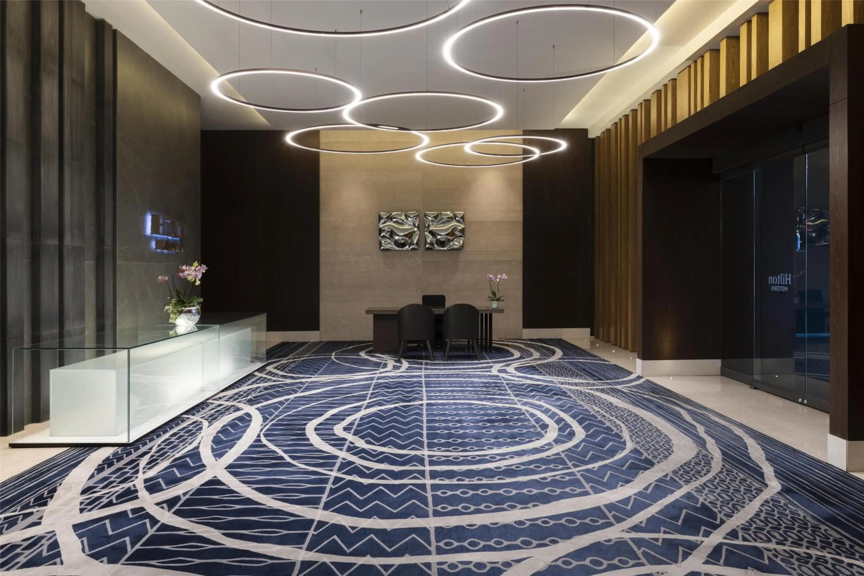 Lobby or reception in Hilton Guadalajara Midtown