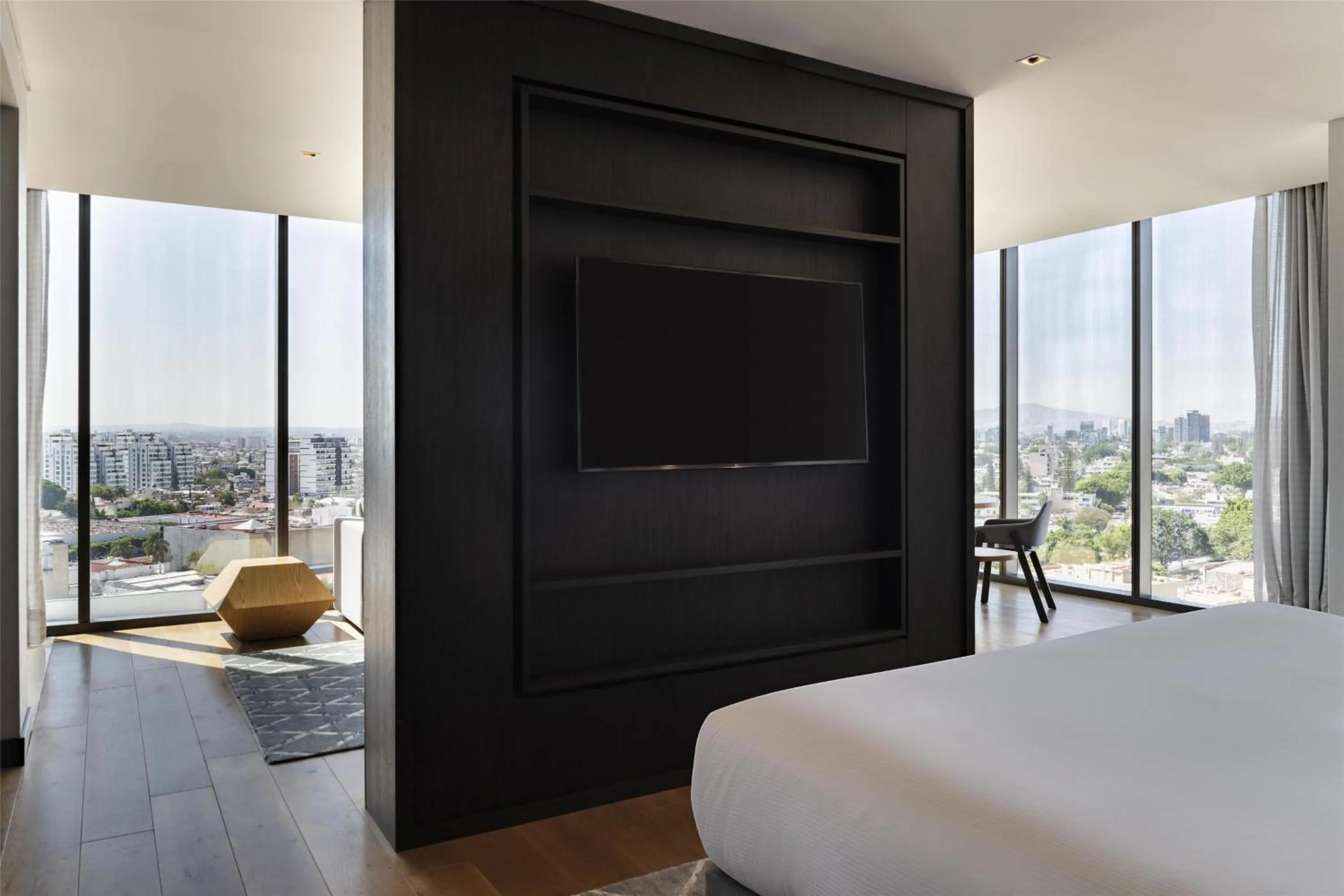 Bed in Hilton Guadalajara Midtown