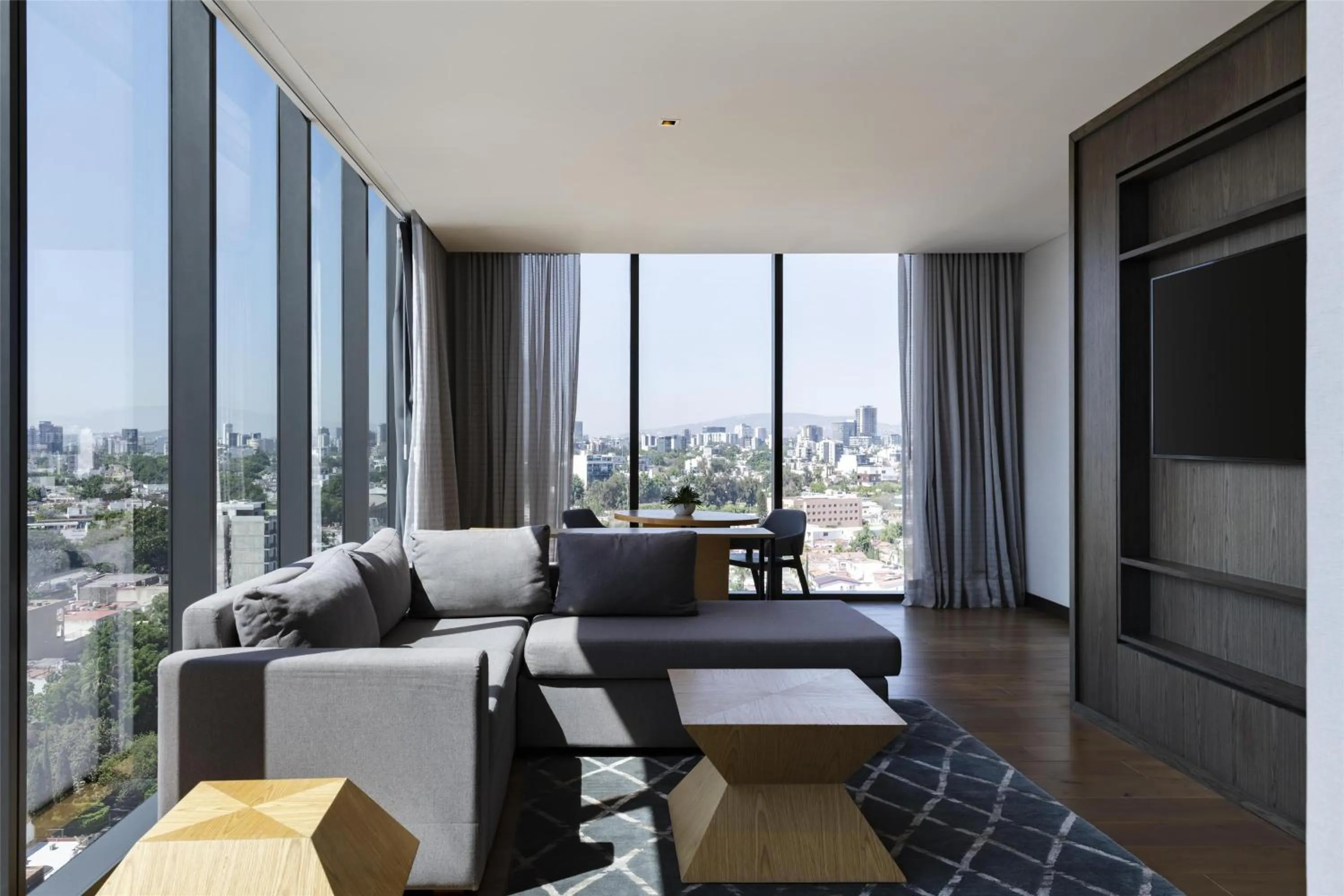 Living room in Hilton Guadalajara Midtown