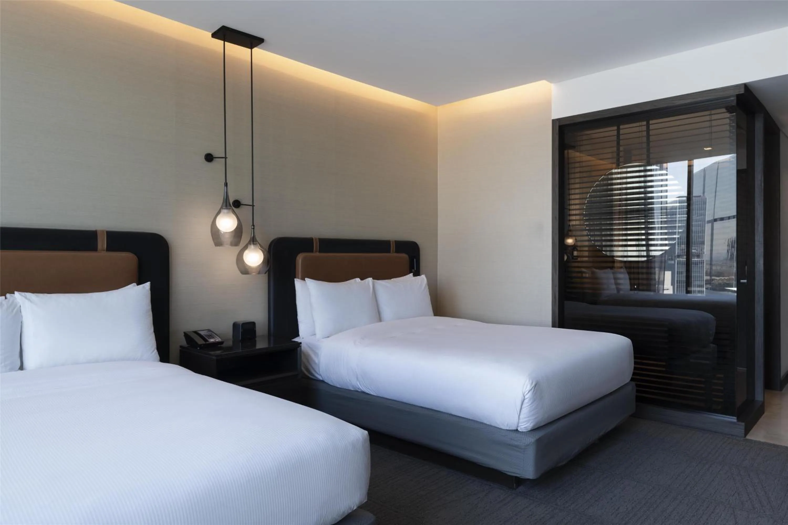 Bed in Hilton Guadalajara Midtown