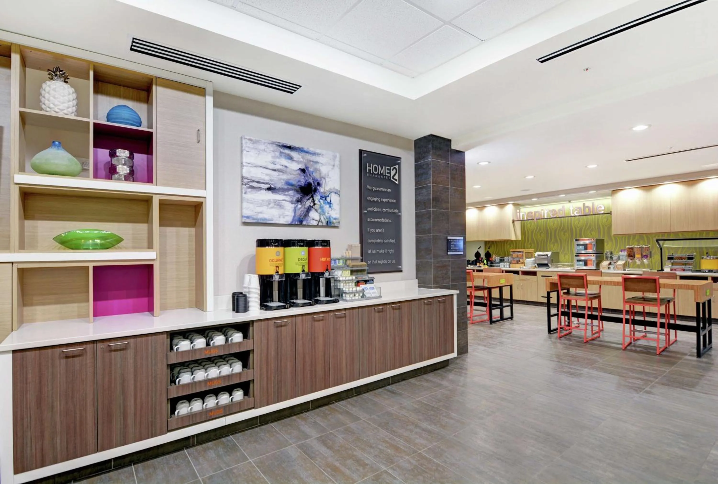 Lobby or reception in Home2 Suites By Hilton Raleigh Durham Airport RTP