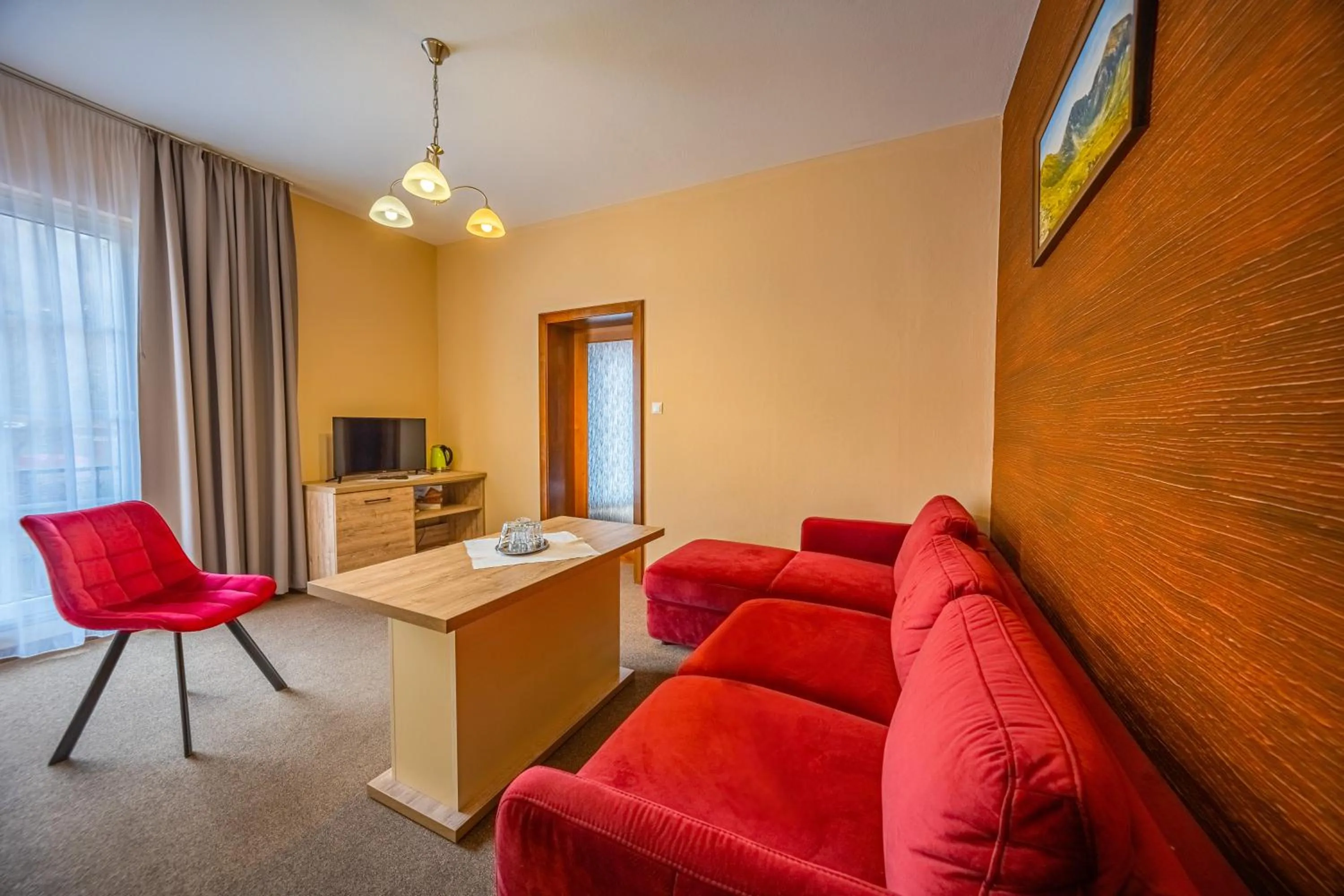 Living room in Penzion Josu