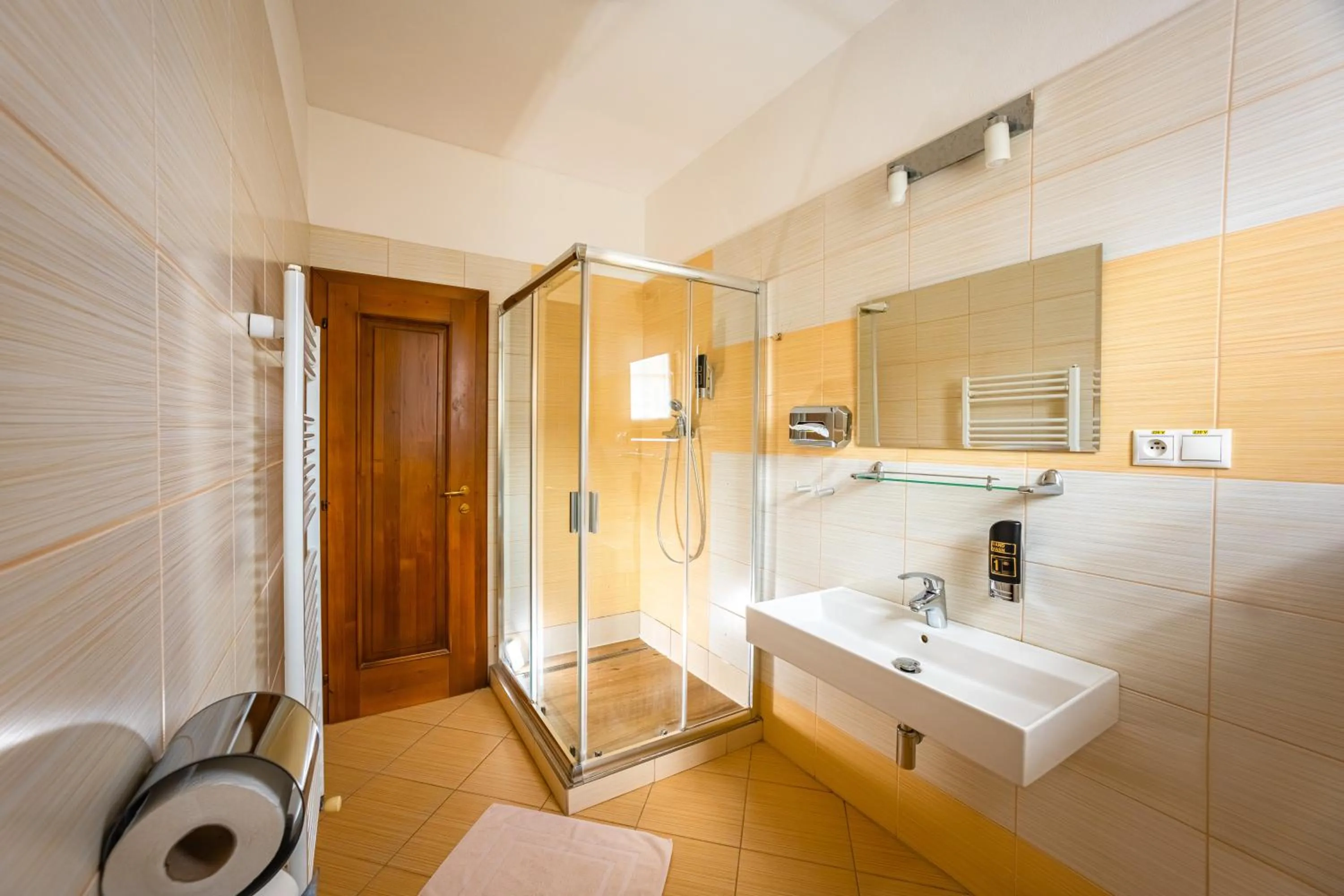 Bathroom in Penzion Josu