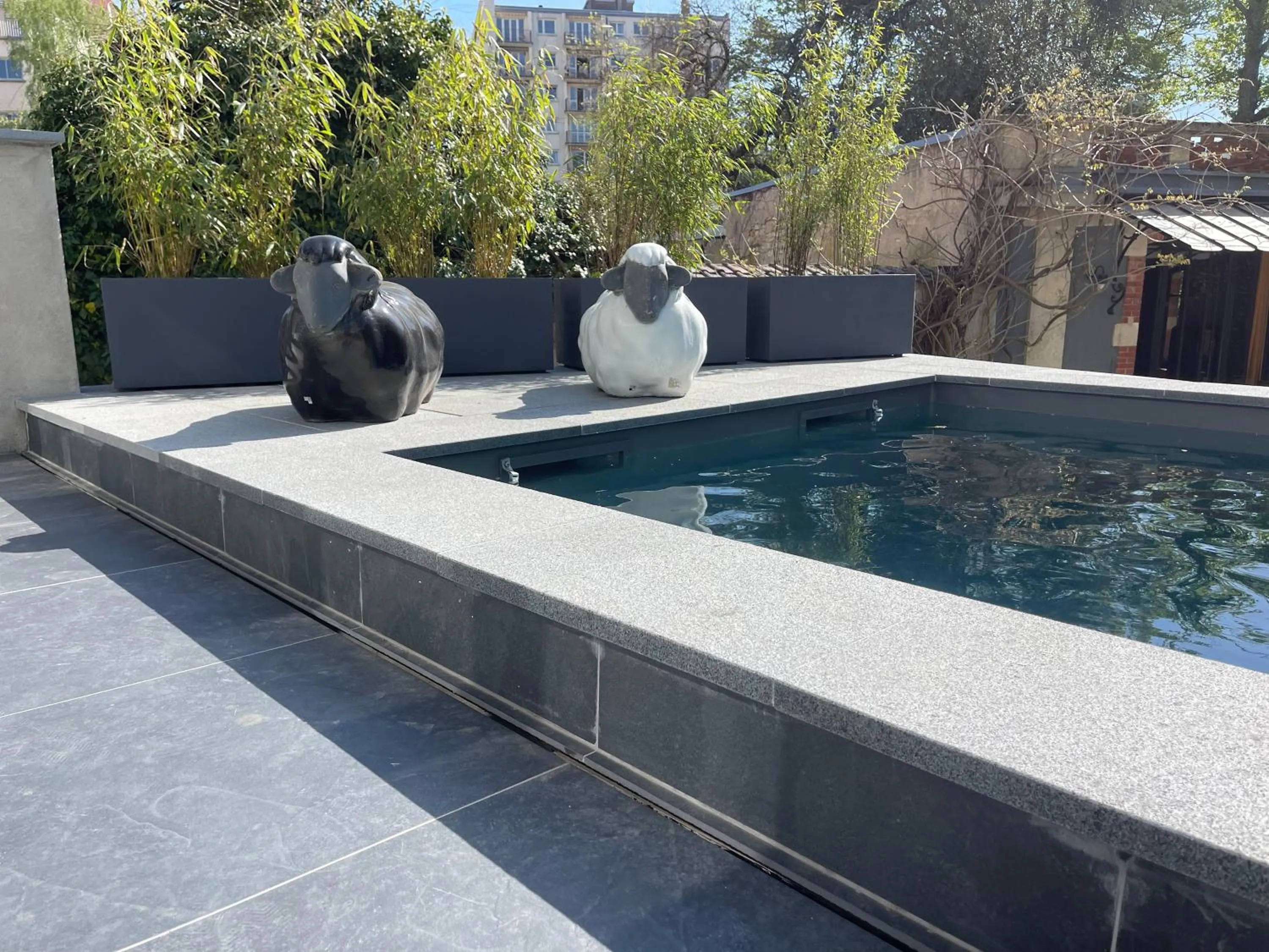 Swimming pool in La Villa 1901