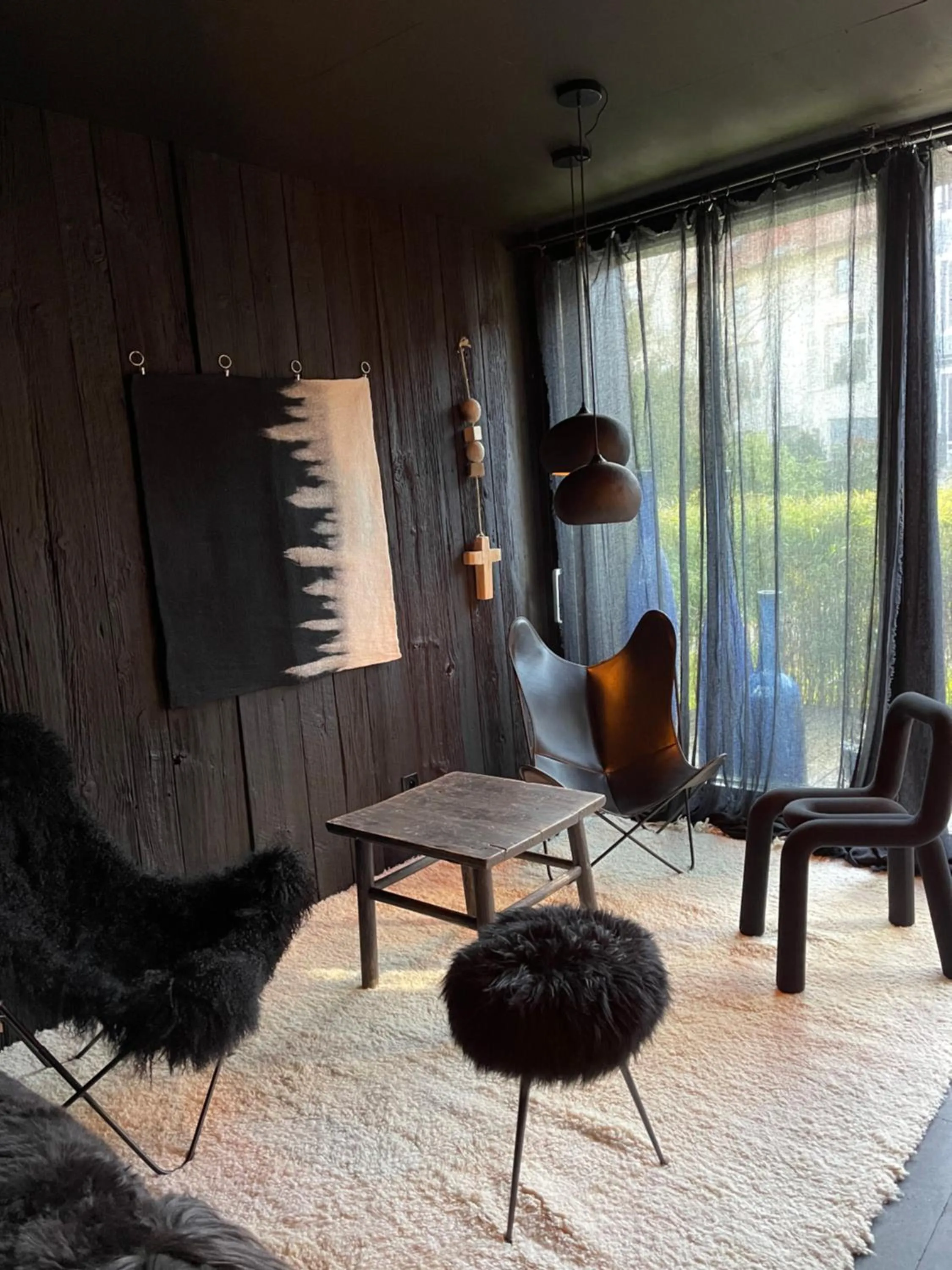 Seating area in La Villa 1901