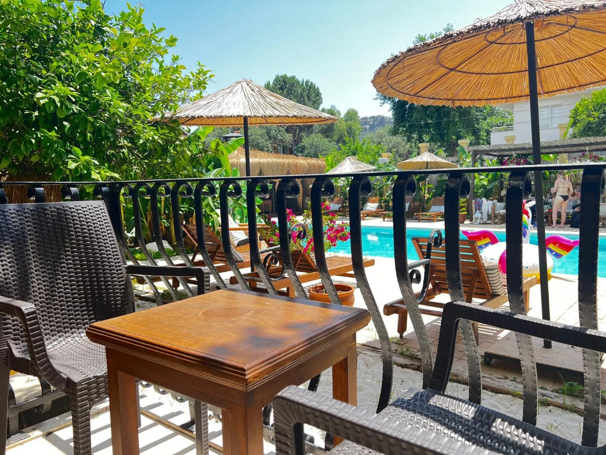 Balcony/Terrace in Han Boutique Hotel