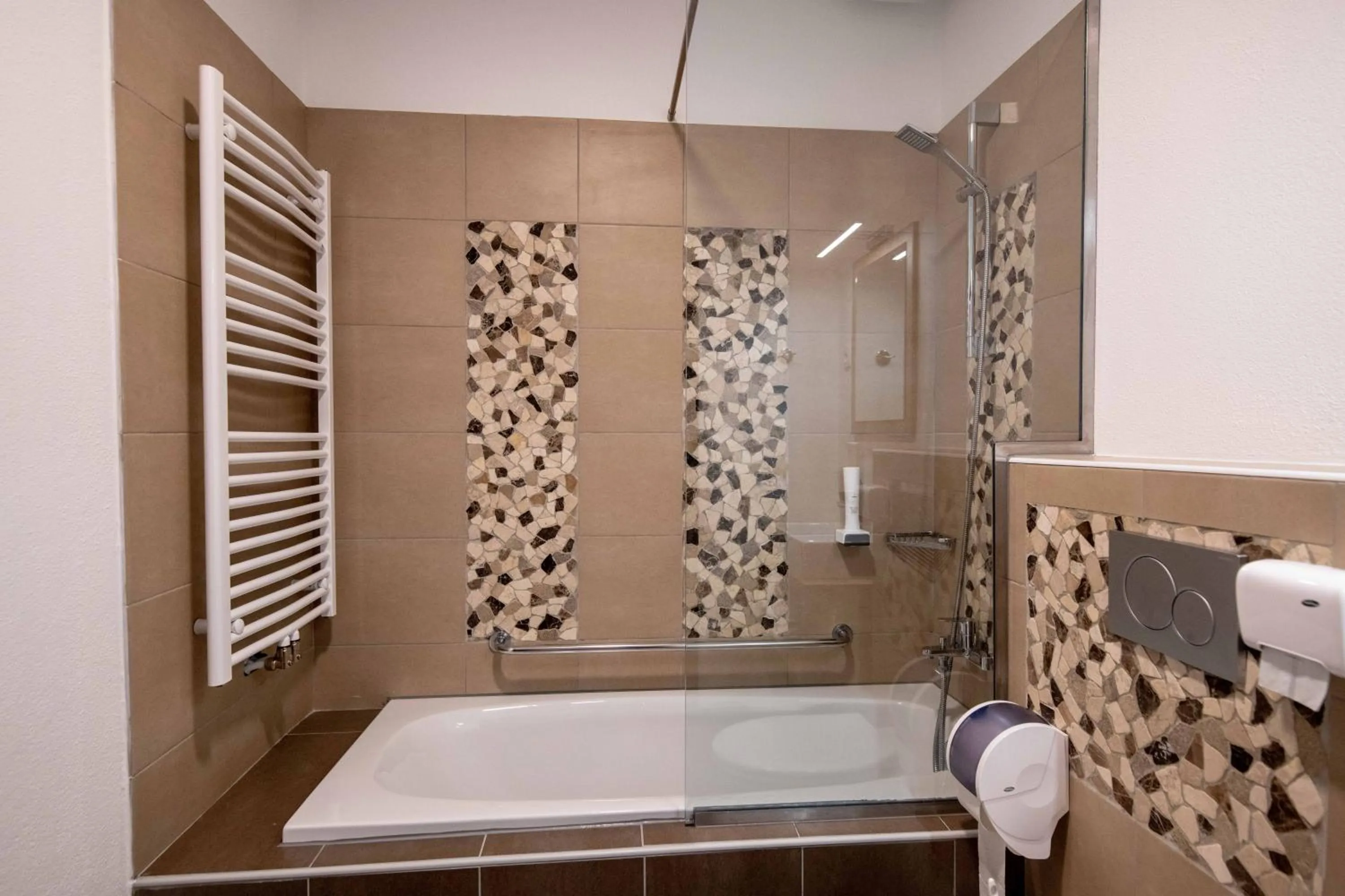Shower in Guesthouse Stari Mayr