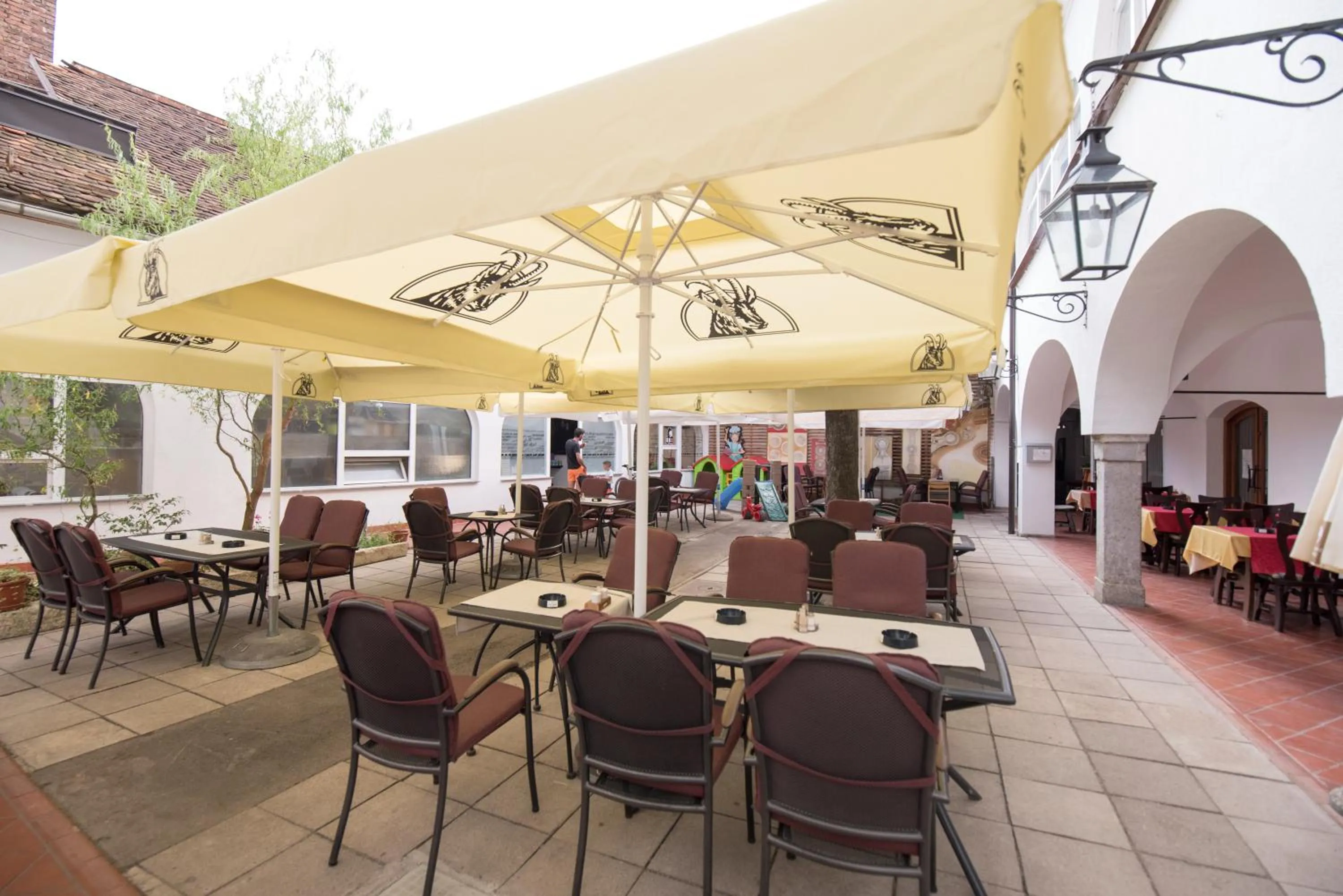 Patio in Guesthouse Stari Mayr